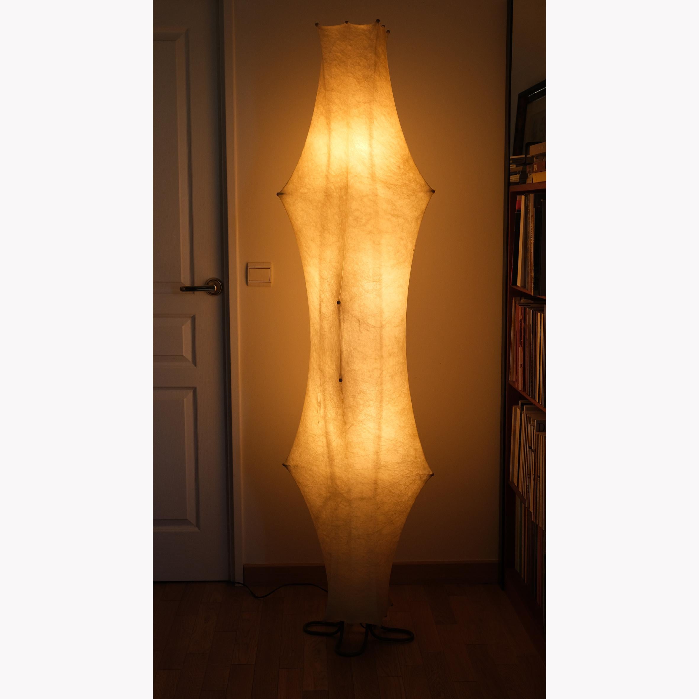 Modern Afra & Tobia Scarpa, Fantasma, Floor Lamp, Flos, 1960s