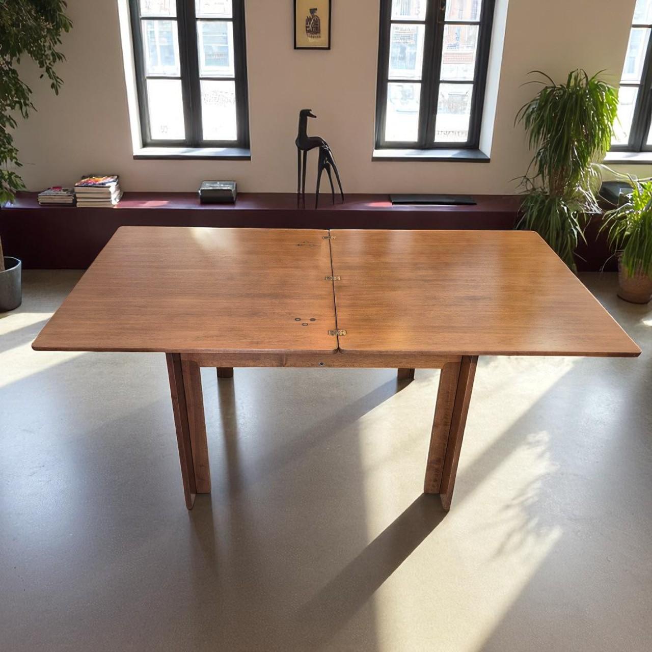 italien Afra & Tobia Scarpa Folding Dining Table for Cassina, Model 778, 20th Century en vente