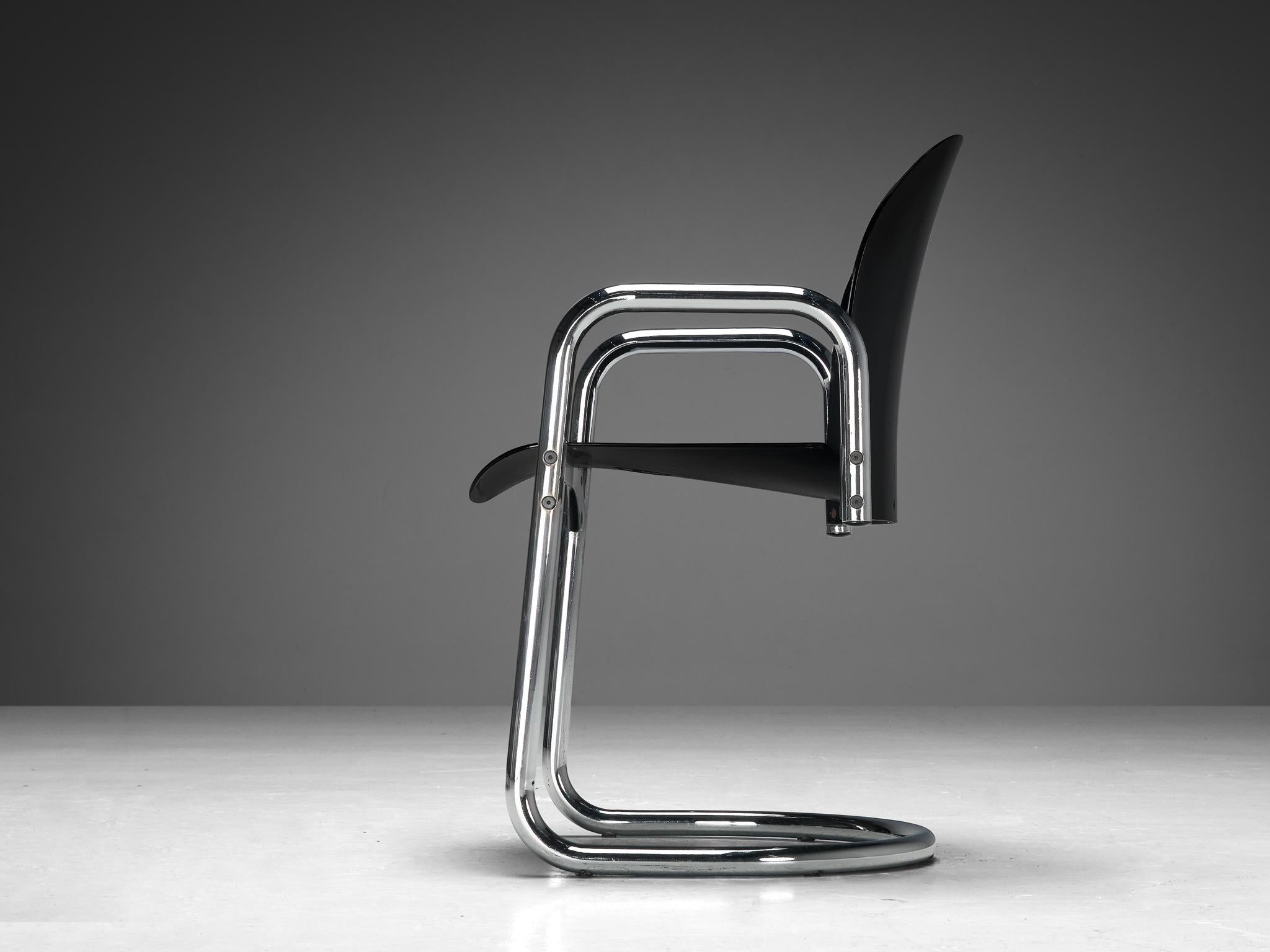 Afra & Tobia Scarpa for B&B Italia 'Dialogo Dessau' Dining Chairs  For Sale 1