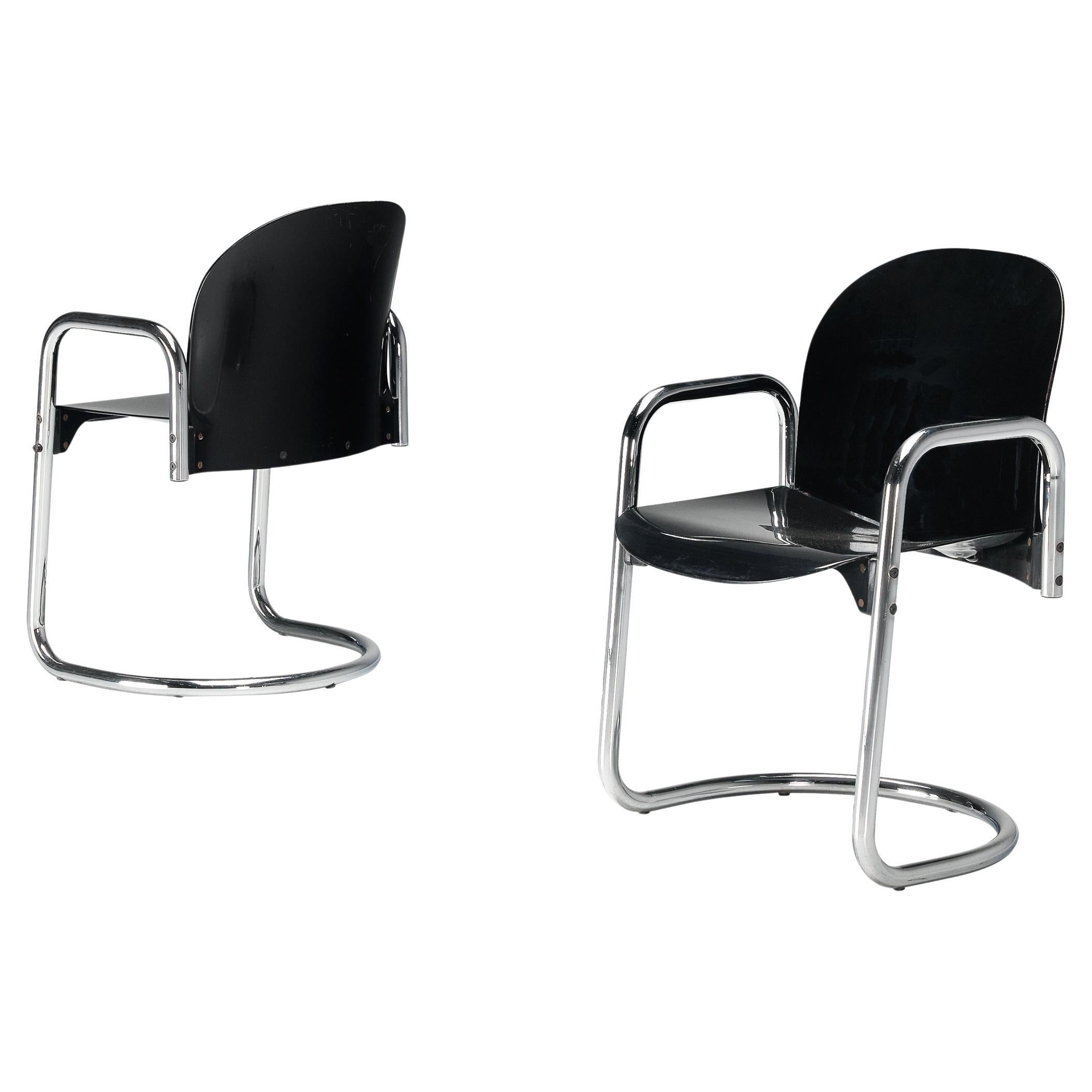 Afra & Tobia Scarpa for B&B Italia 'Dialogo Dessau' Dining Chairs 