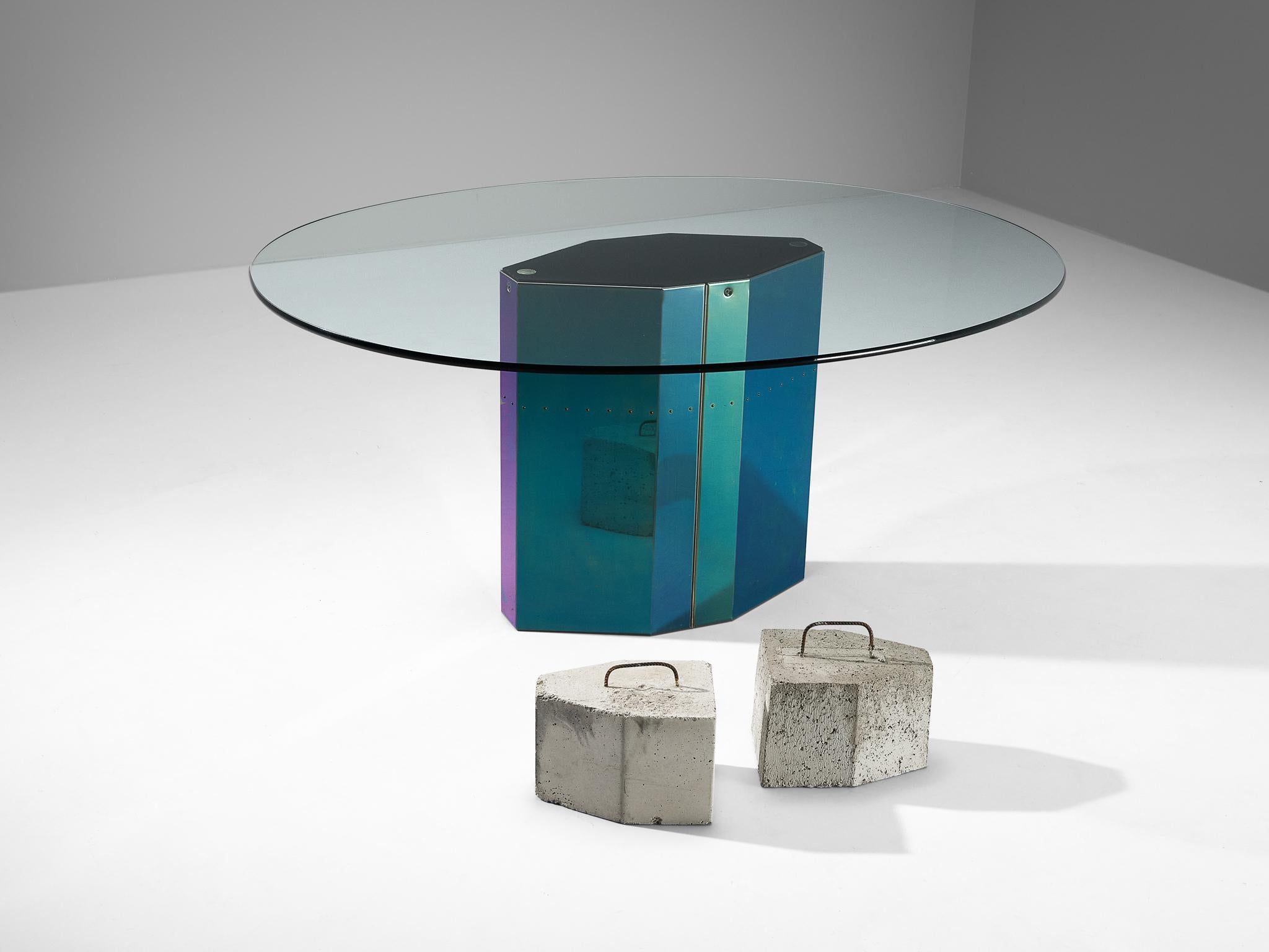 Afra & Tobia Scarpa for B&B Italia Rare 'Polygonon' Dining Table  3