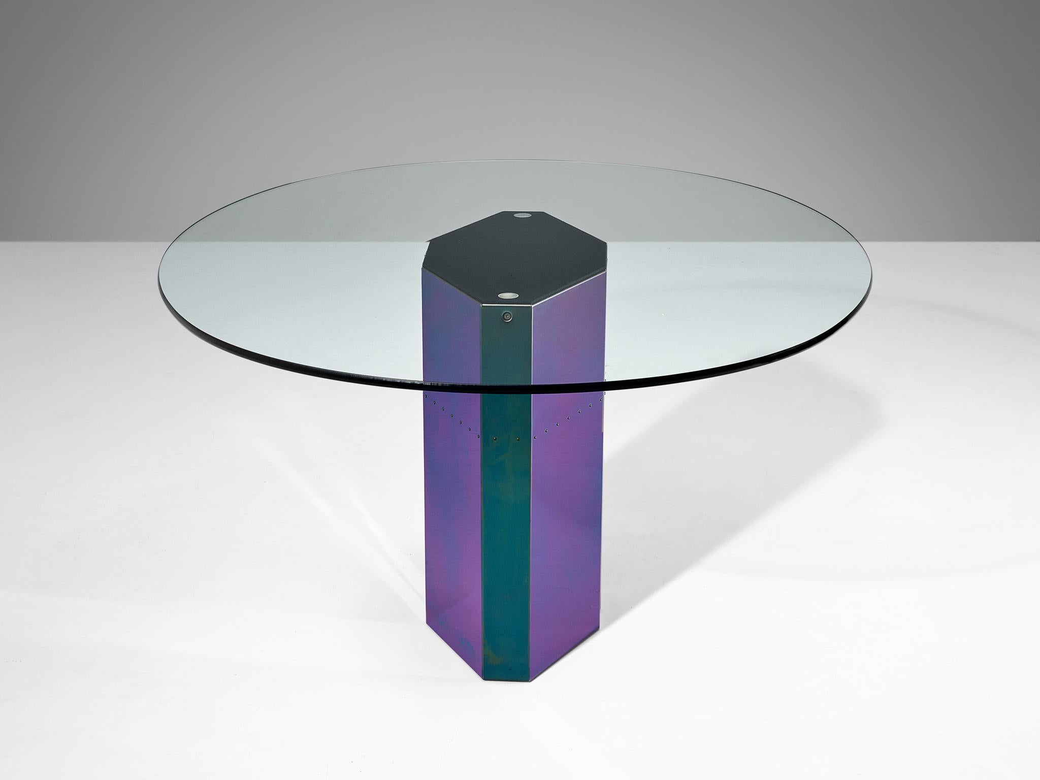 Afra & Tobia Scarpa for B&B Italia Rare 'Polygonon' Dining Table  1