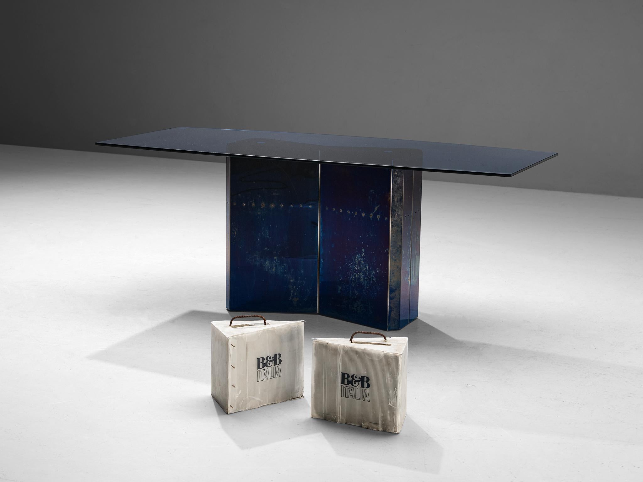 Afra & Tobia Scarpa for B&B Italia Rare 'Polygonon' Dining Table For Sale 2