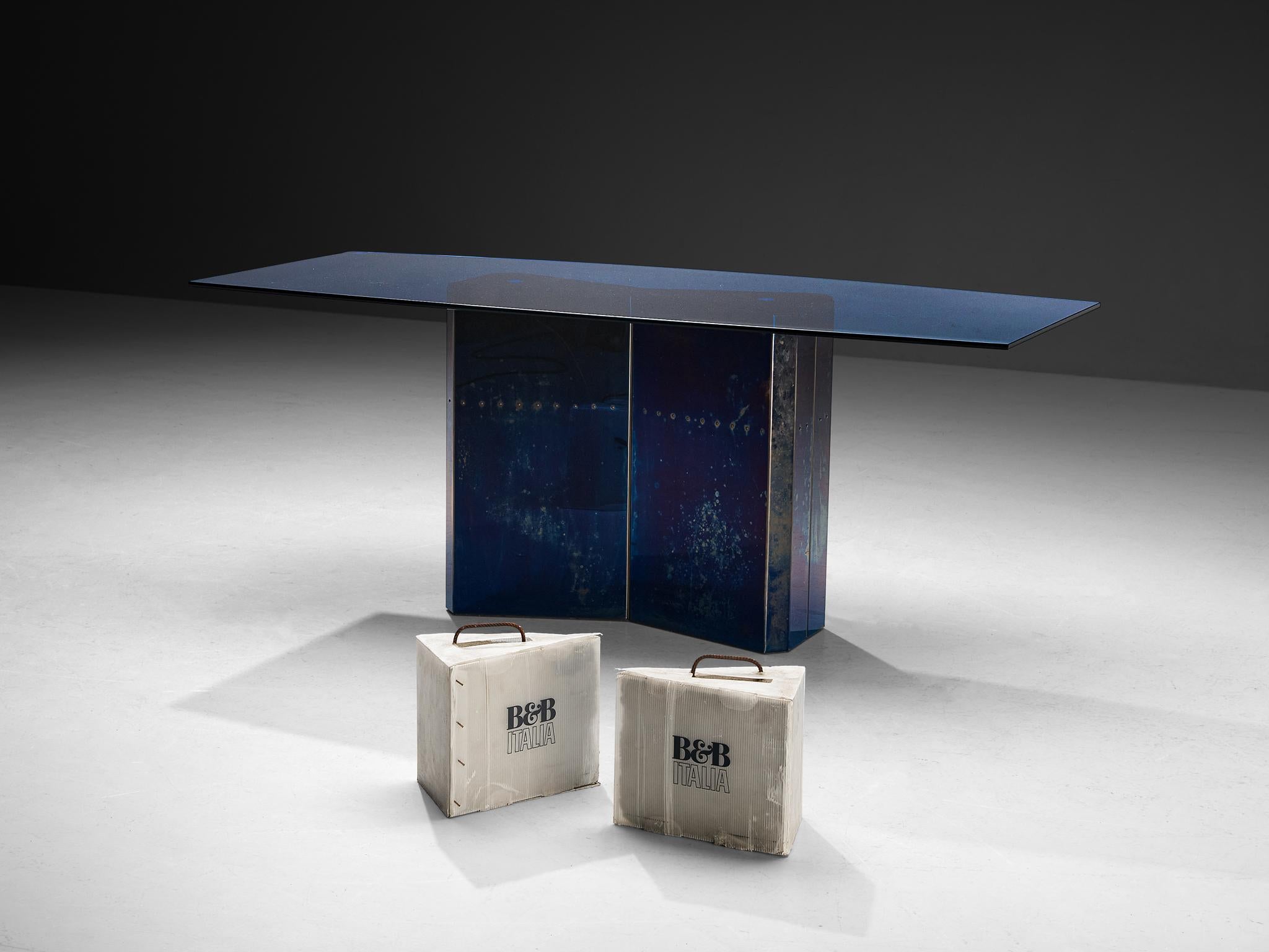Afra & Tobia Scarpa for B&B Italia Rare 'Polygonon' Dining Table For Sale 2