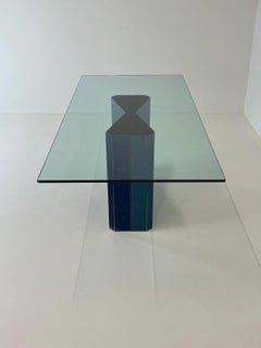 Afra & Tobia Scarpa for B&B Italia Rare Polygonon Dining Table Italy 1984