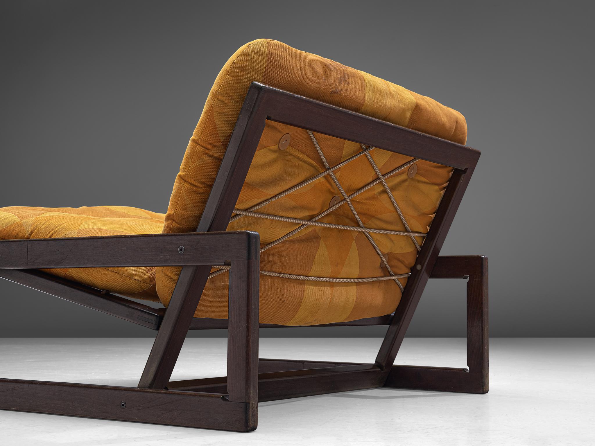 Italian Afra & Tobia Scarpa for Cassina 'Carlotta' Lounge Chair