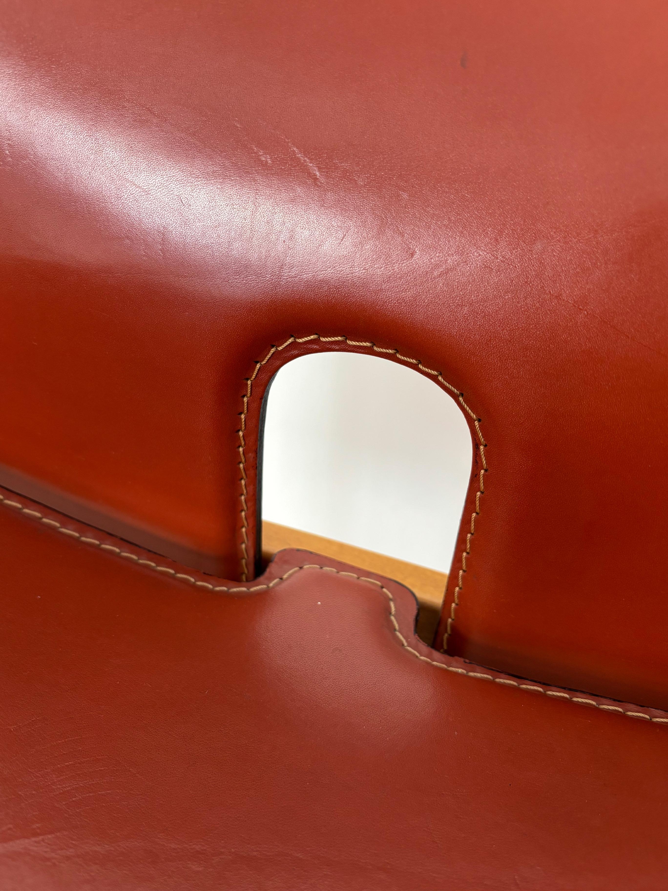Afra & Tobia Scarpa pour Cassina Chaises de salle à manger en Wood du milieu du siècle 1960 en vente 3