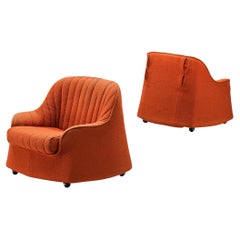 Afra & Tobia Scarpa for Cassina Pair of 'Ciprea' Lounge Chairs