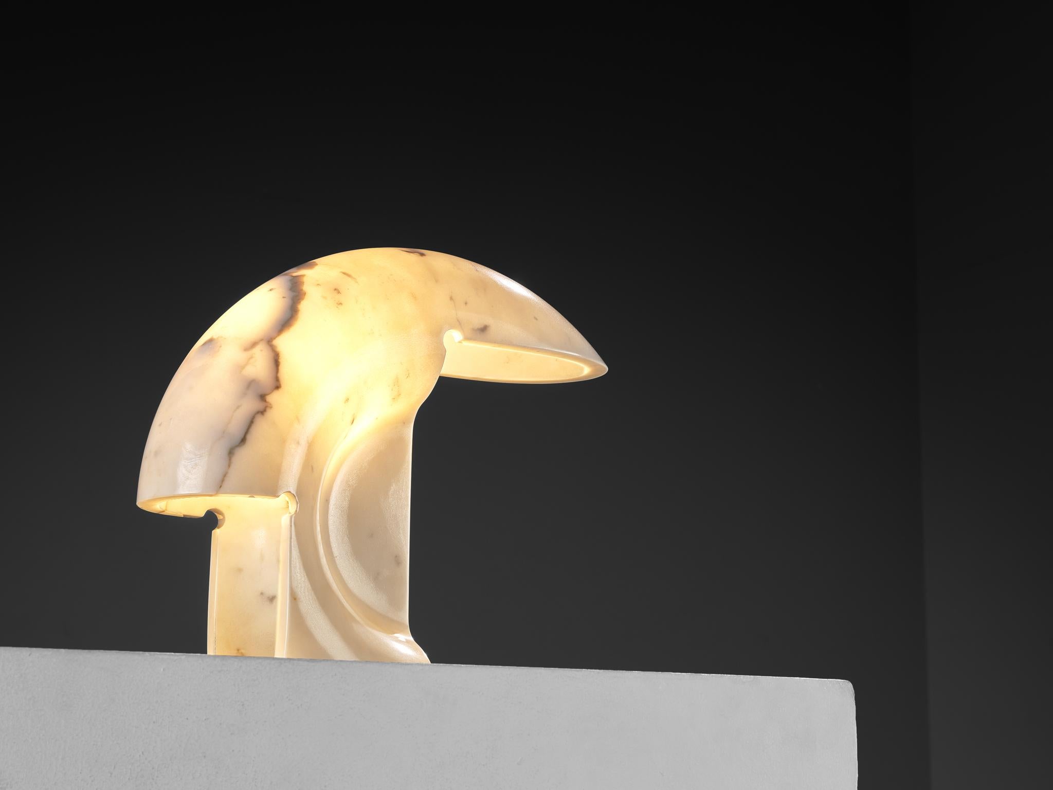 Afra & Tobia Scarpa for Flos 'Biagio' Table Lamp in Marble For Sale 4