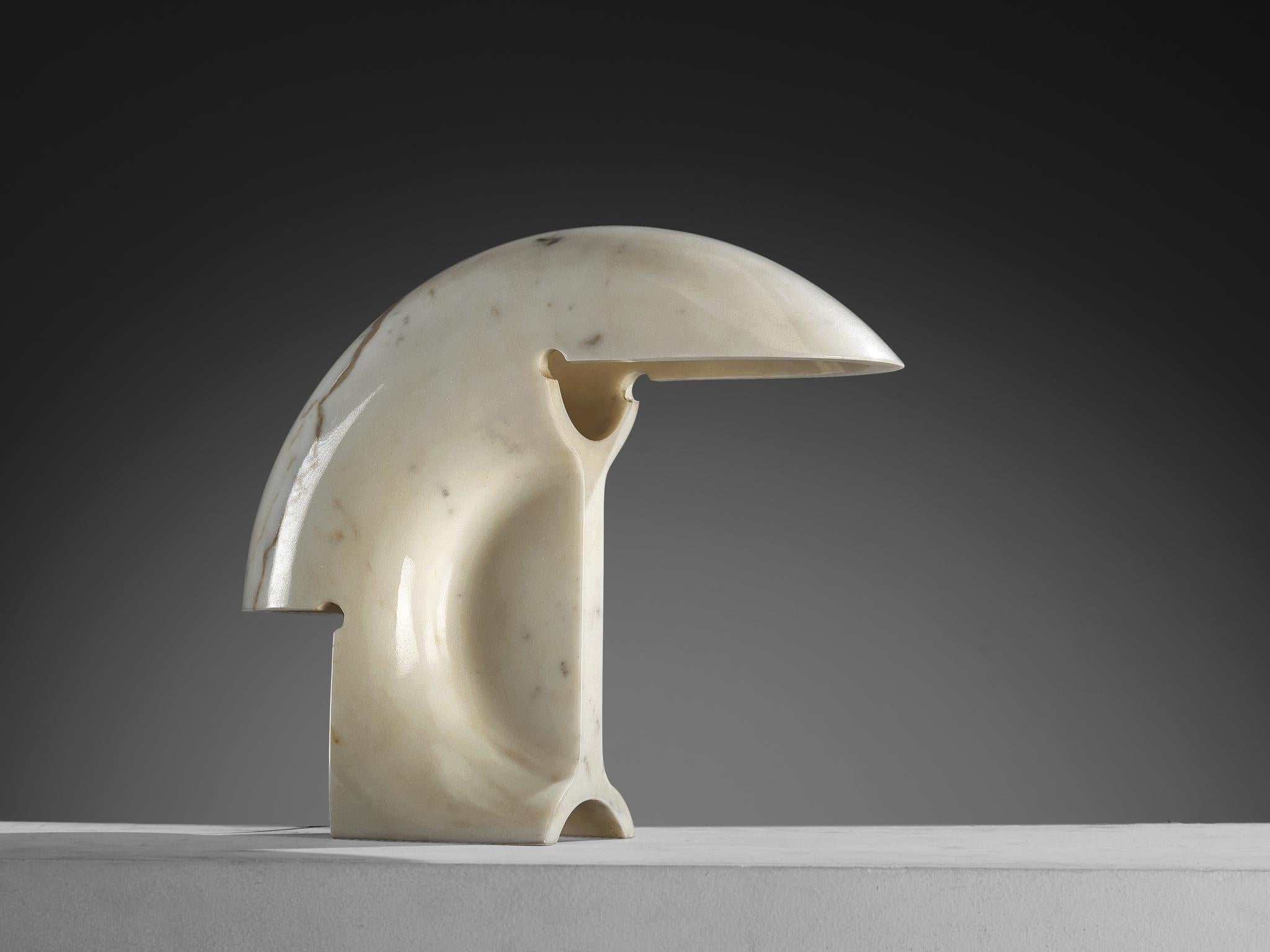 Afra & Tobia Scarpa for Flos 'Biagio' Table Lamp in Marble For Sale 6