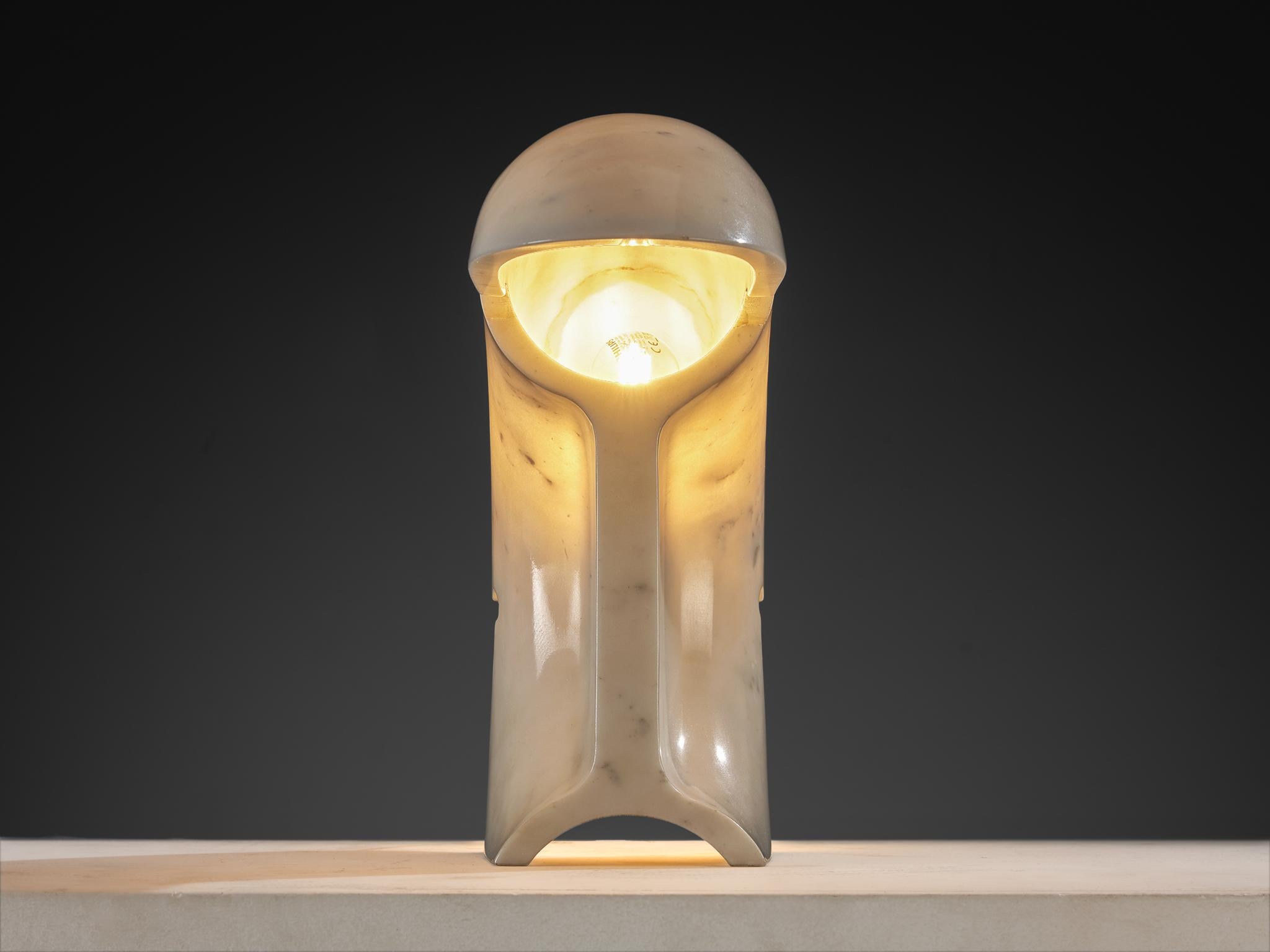 Afra & Tobia Scarpa for Flos 'Biagio' Table Lamp in Marble For Sale 3