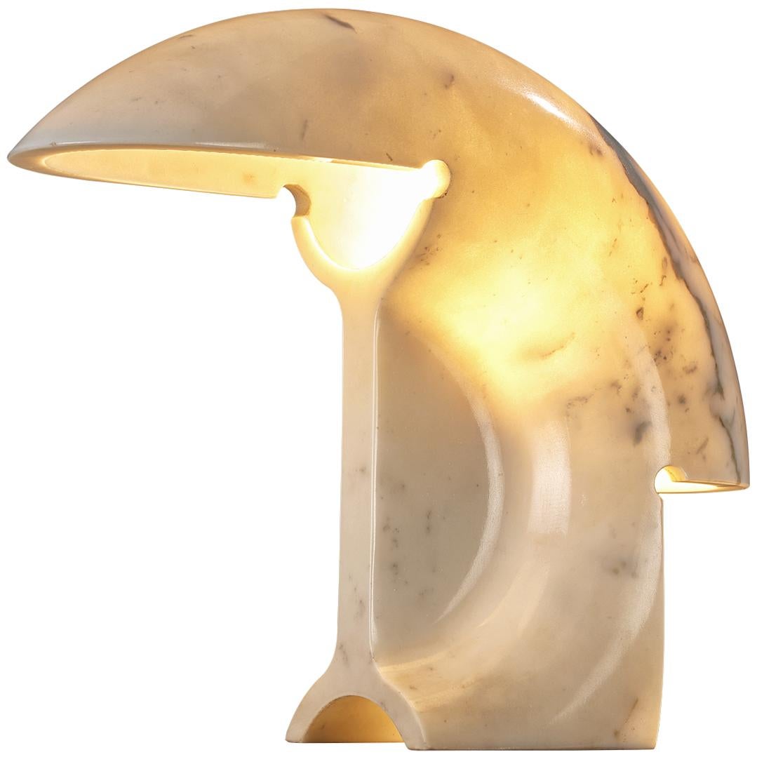 Afra & Tobia Scarpa for Flos 'Biagio' Table Lamp in Marble