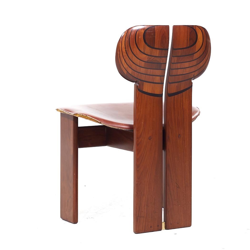 Afra & Tobia Scarpa für Maxalto Africa: 4er-Set Stühle aus der Mitte des Jahrhunderts im Angebot 2
