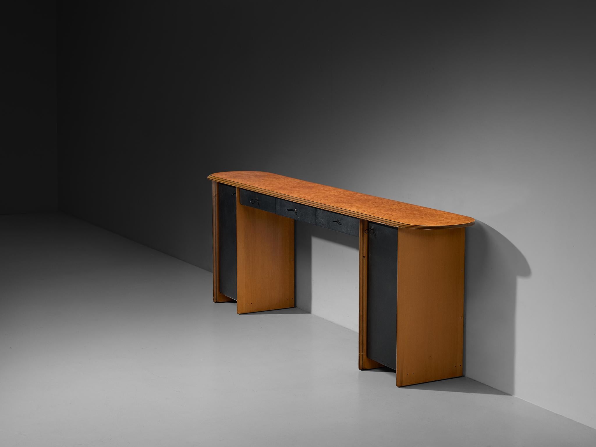 Afra & Tobia Scarpa für Maxalto Artona Konsolenschrank (Leder) im Angebot
