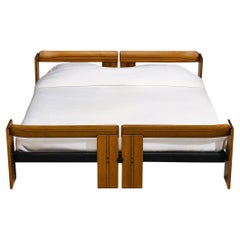 Afra & Tobia Scarpa for Maxalto 'Artona' King Bed en noyer