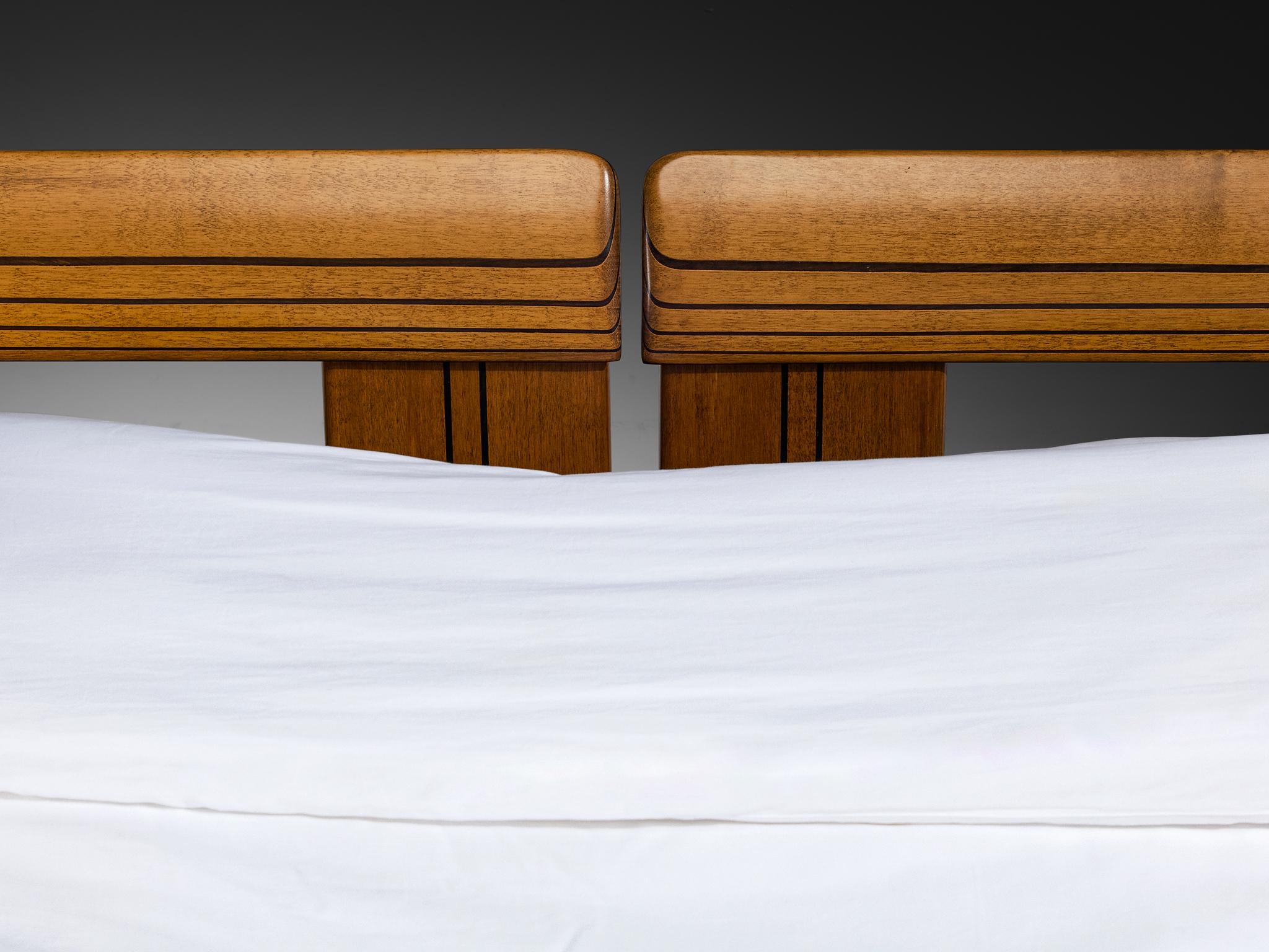 Afra & Tobia Scarpa per Maxalto Letto King Artona con Comodini in vendita 3