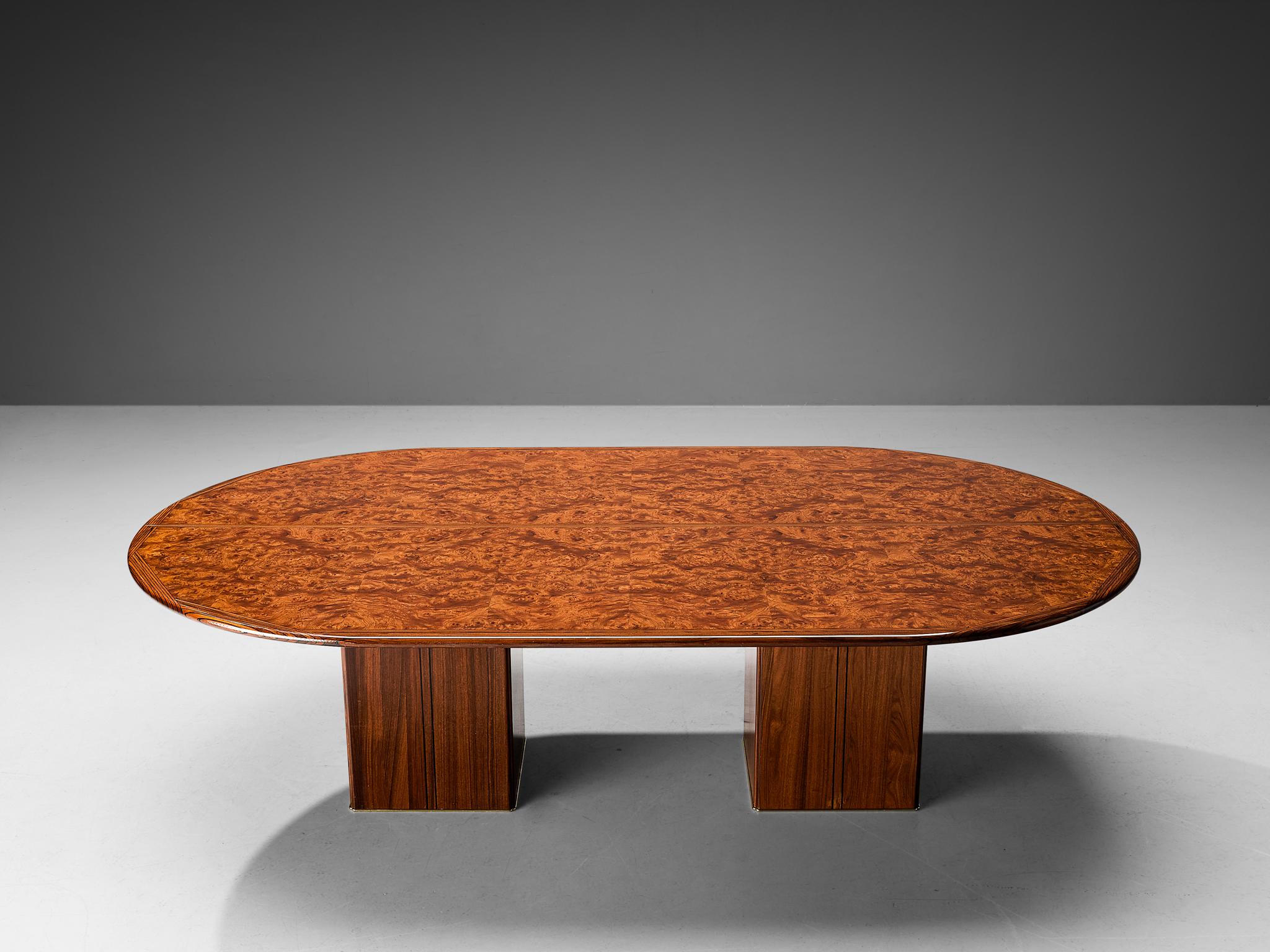 Afra & Tobia Scarpa for Maxalto 'Artona' Large Dining Table In Good Condition In Waalwijk, NL