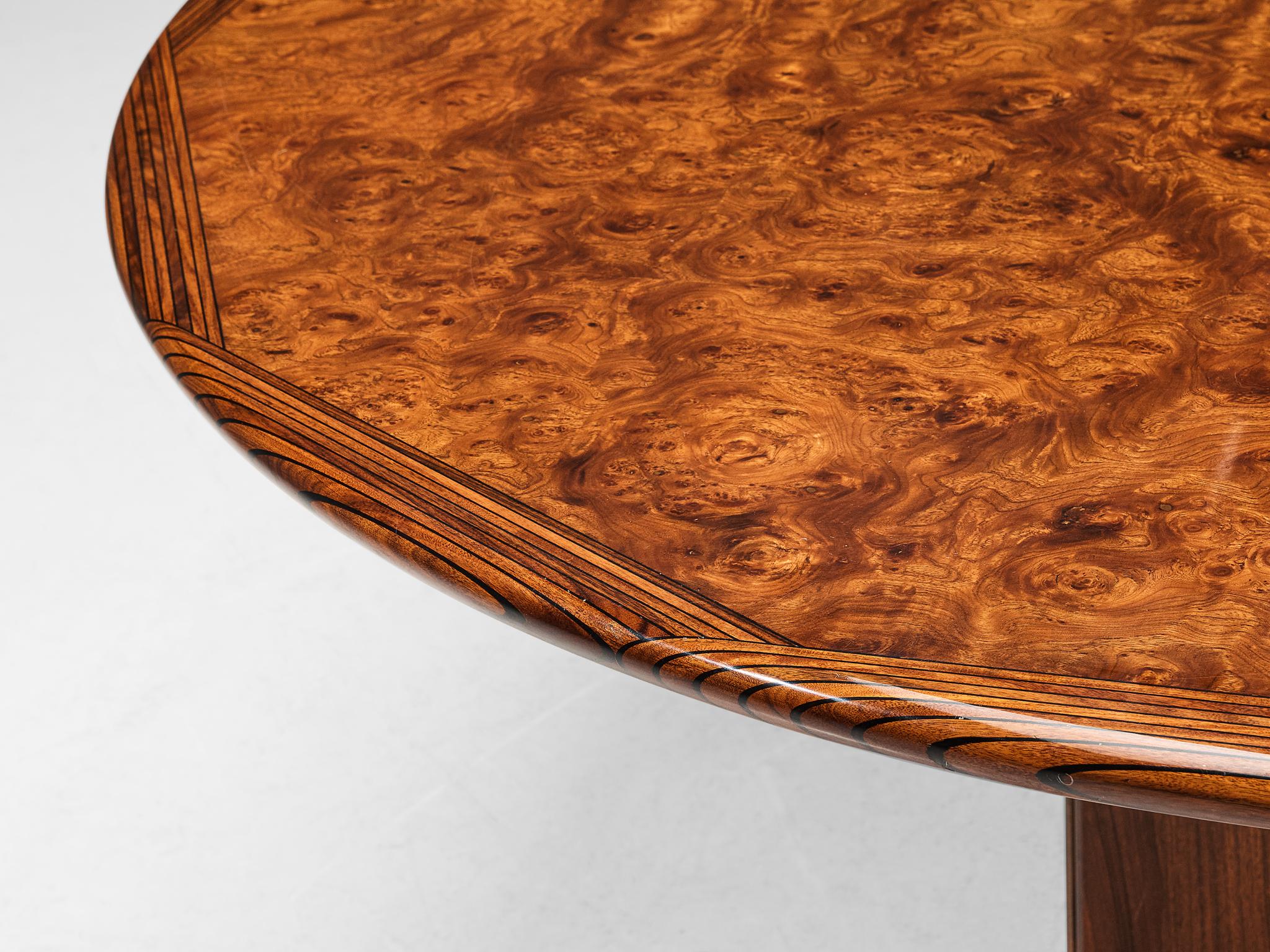 Brass Afra & Tobia Scarpa for Maxalto 'Artona' Large Dining Table