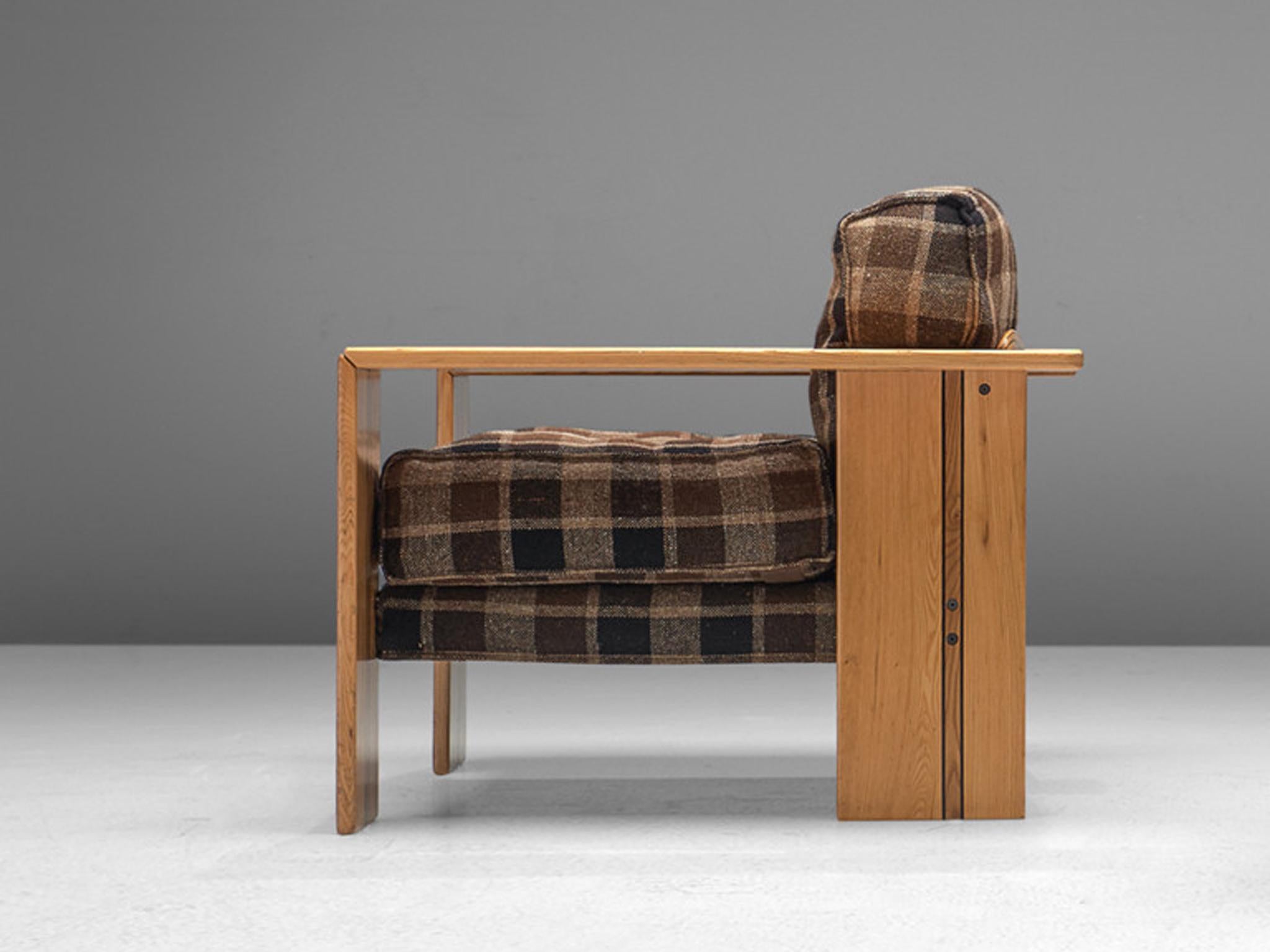 Mid-Century Modern Afra & Tobia Scarpa for Maxalto 'Artona' Lounge Chair in Walnut