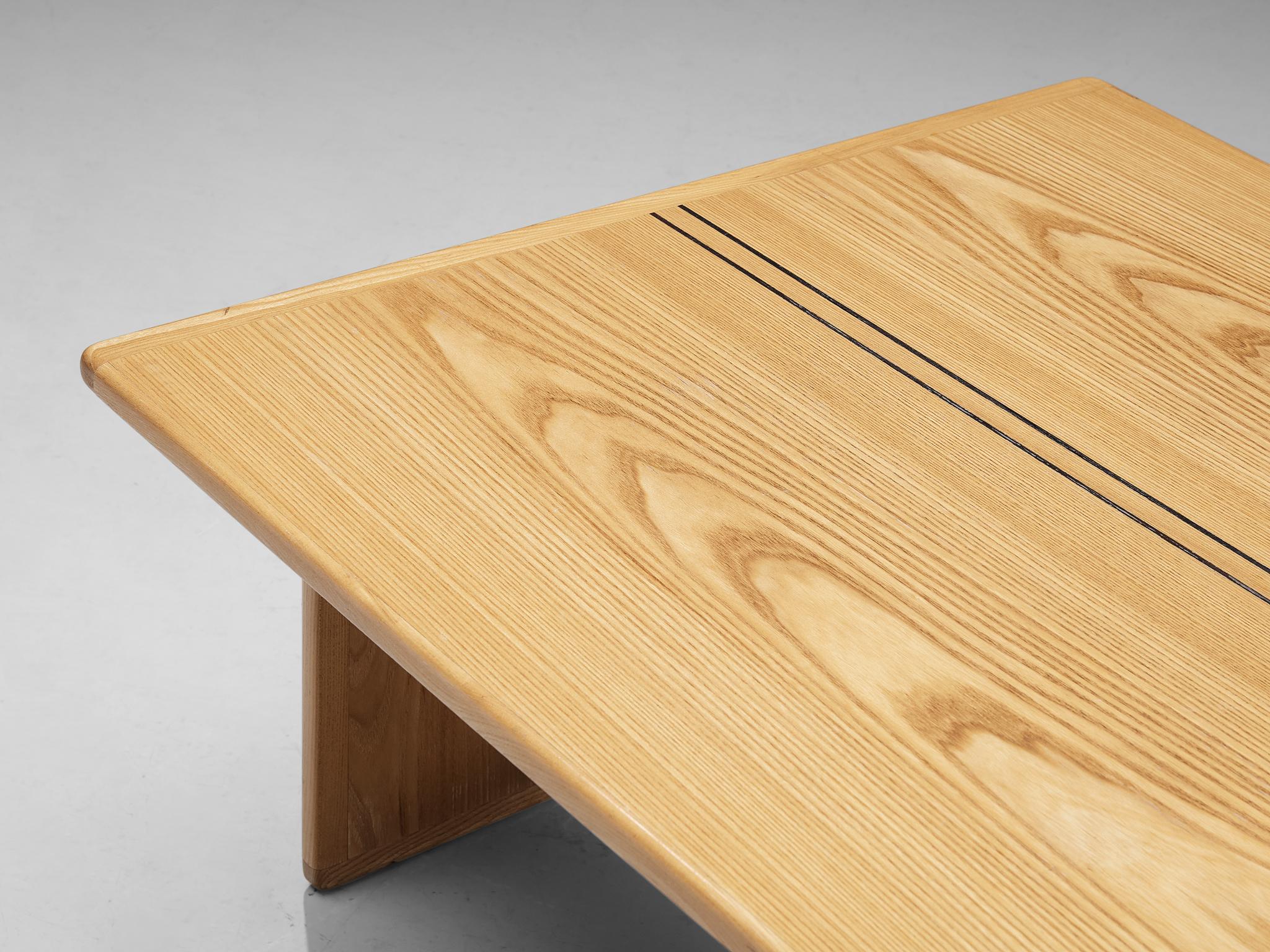 Mid-Century Modern Afra & Tobia Scarpa for Maxalto 'Artona' Side Table in Ash For Sale