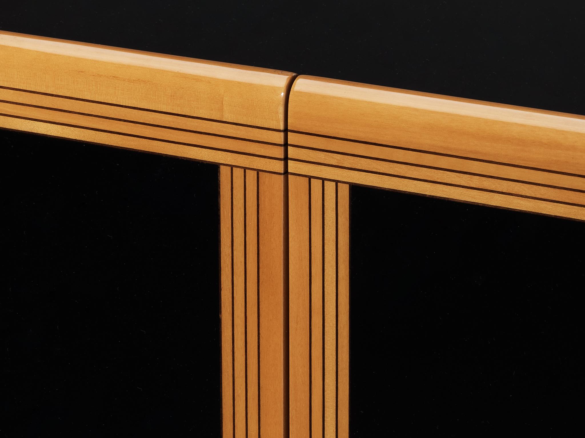 italien Afra & Tobia Scarpa for Maxalto 'Artona' Buffet en bois laqué noir en vente
