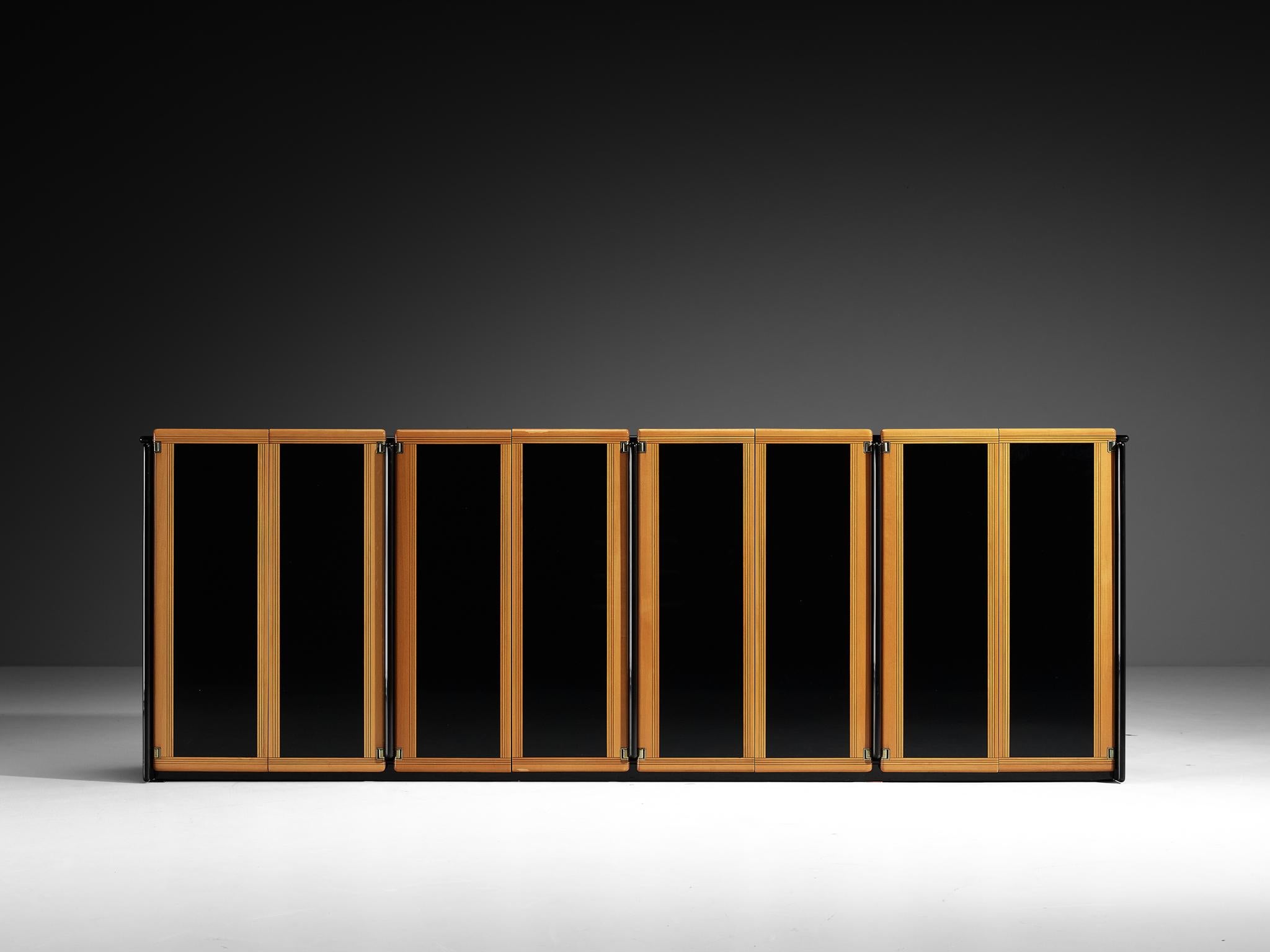 Afra & Tobia Scarpa for Maxalto 'Artona' Buffet en bois laqué noir en vente 2