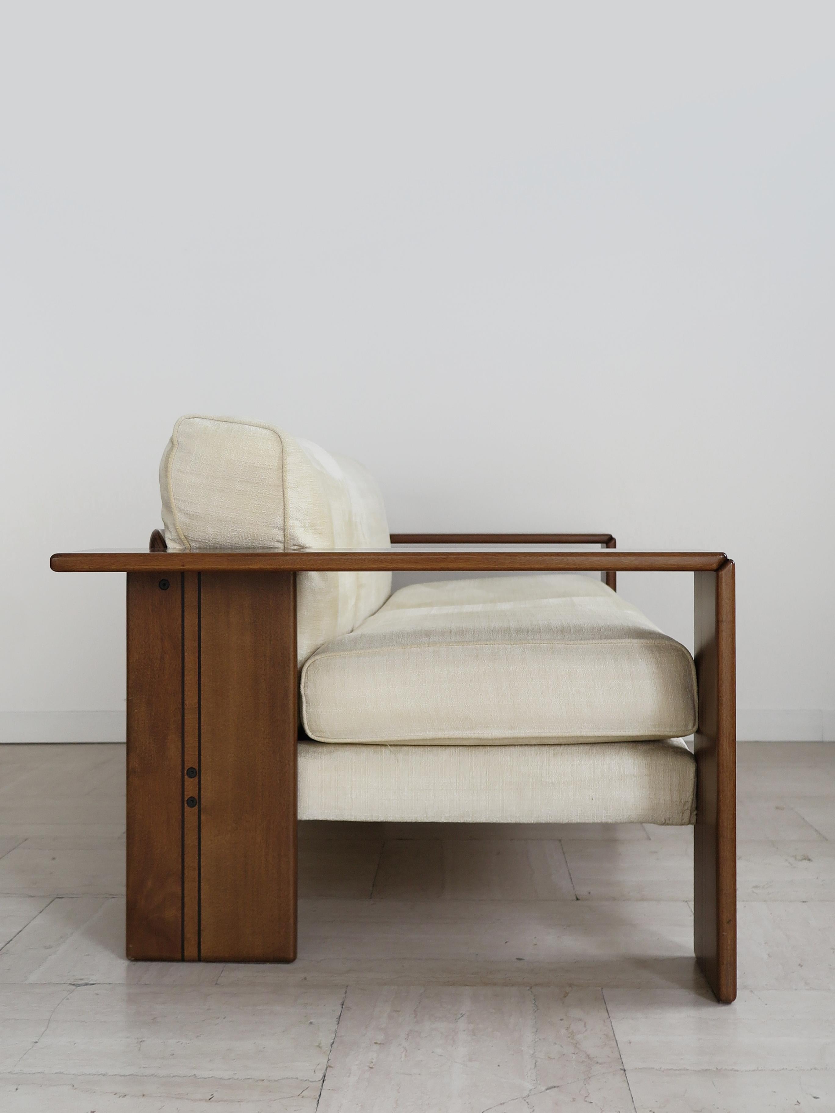 italien Afra & Tobia Scarpa for Maxalto Italian Wood Fabric 