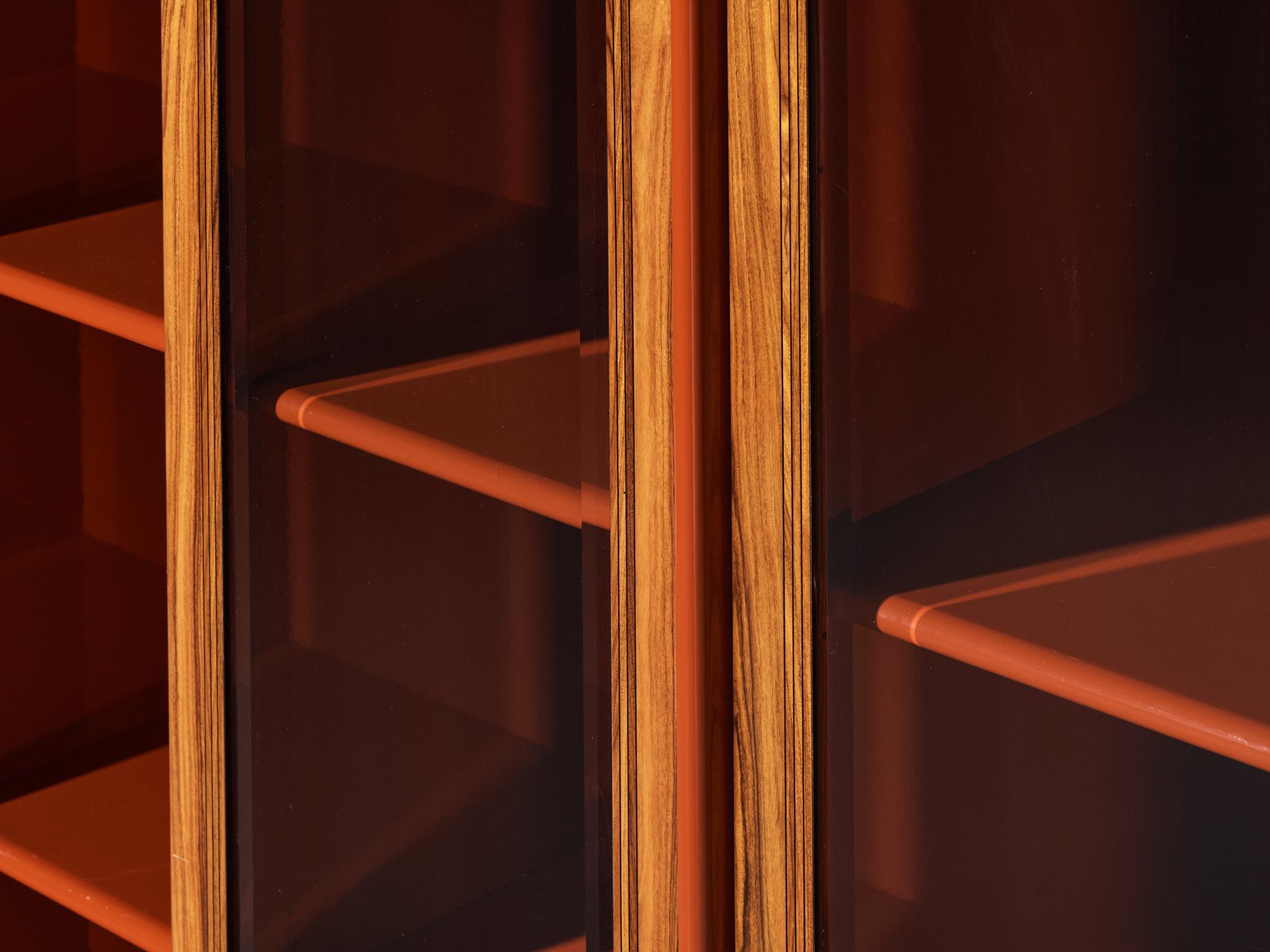 Große Vitrine oder Sideboard „Artona“ von Afra & Tobia Scarpa für Maxalto in Rot im Angebot 3