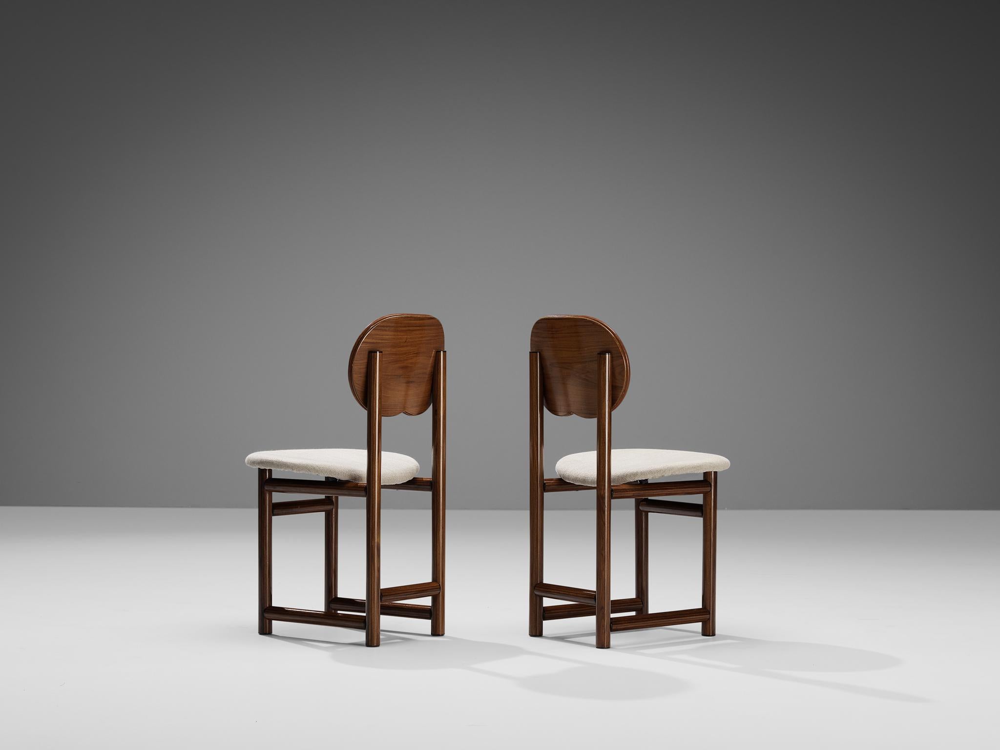 Afra & Tobia Scarpa for Maxalto 'New Harmony' Set of Six Dining Chairs In Good Condition In Waalwijk, NL