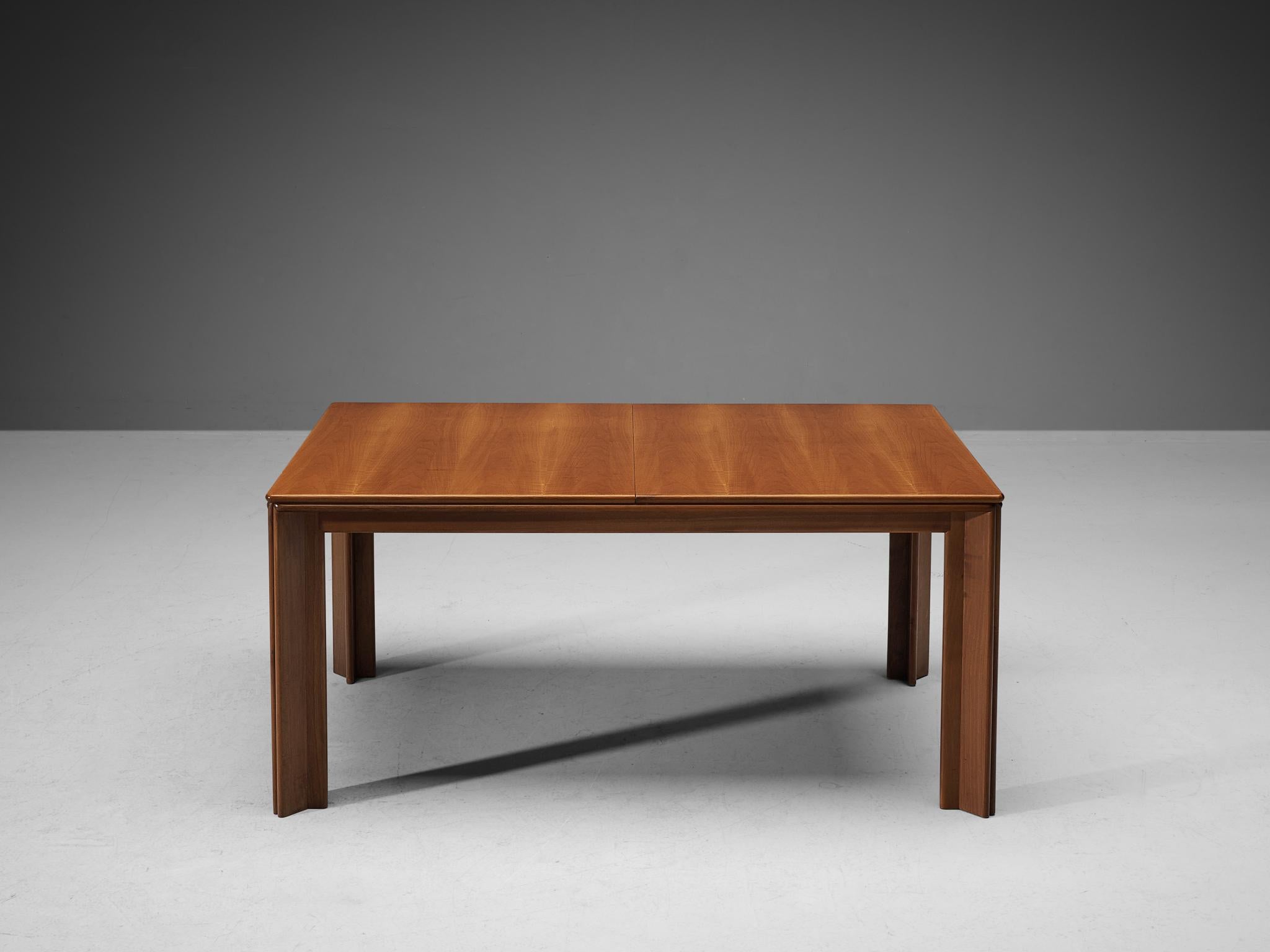 Afra & Tobia Scarpa for Molteni Dining Table in Walnut 1