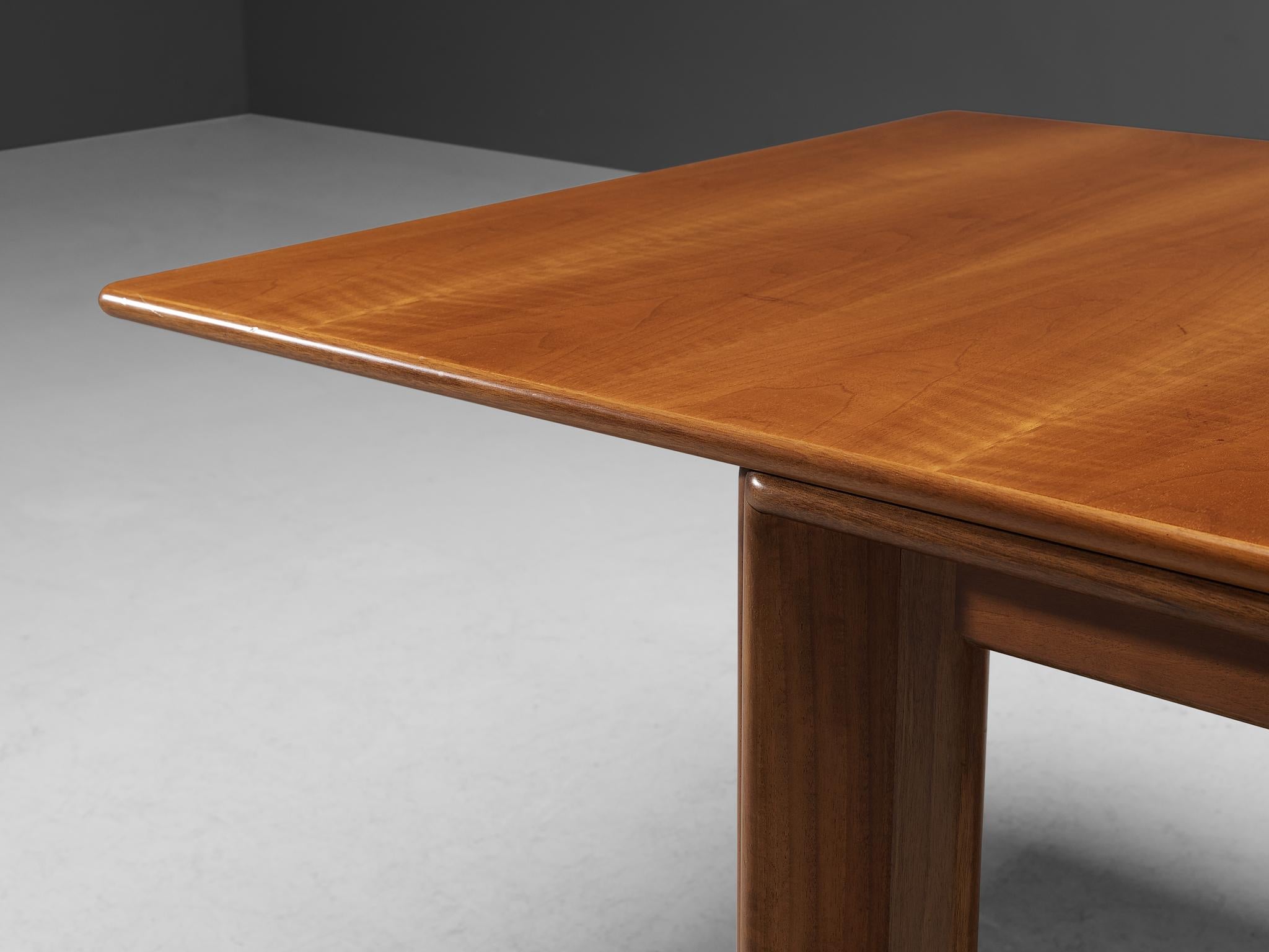 Afra & Tobia Scarpa for Molteni Dining Table in Walnut 2