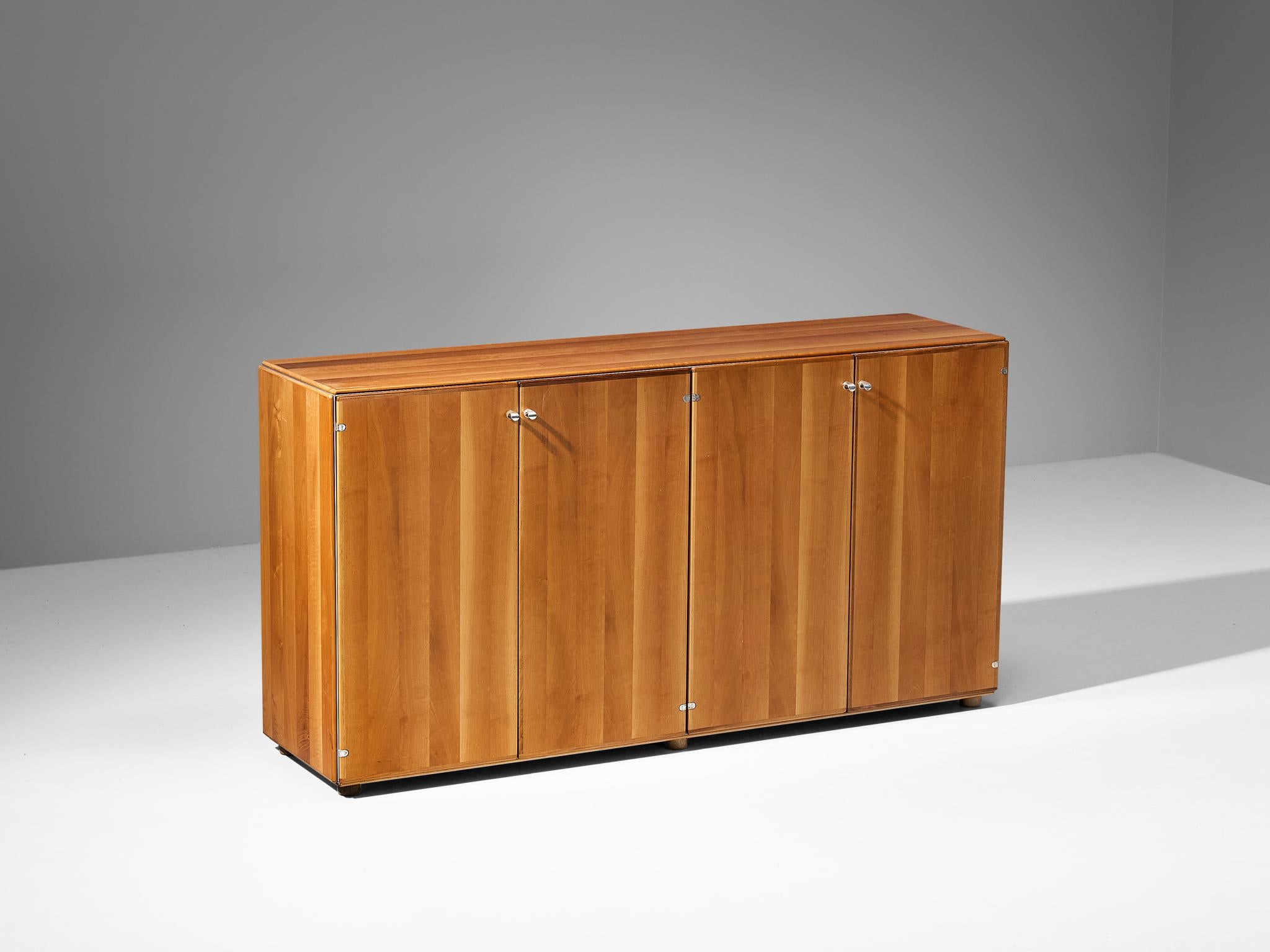 Afra & Tobia Scarpa for Stildomus, 'Torcello' sideboard, walnut, aluminum, Italy, 1964.

The 'Torcello' model is a rare find and is produced by the Italian company Stildomus, a furniture company that continuously strived in finding the perfect