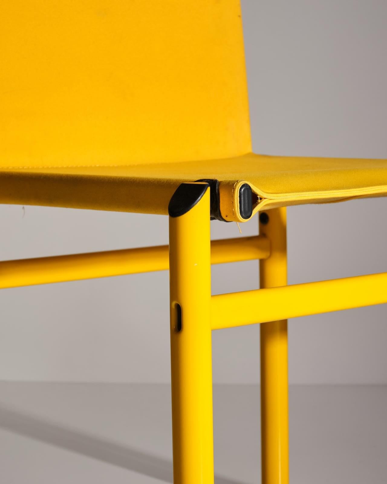 Afra & Tobia Scarpa, vier Mastro-Stühle (Stoff) im Angebot