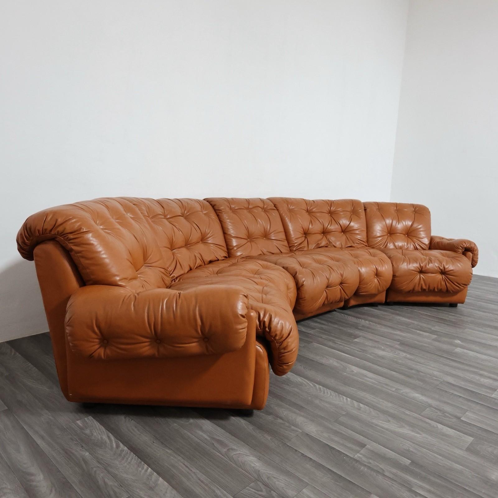 Afra & Tobia Scarpa In Style Coronado Divano Modulare 1970 Design Modernariato en vente 7