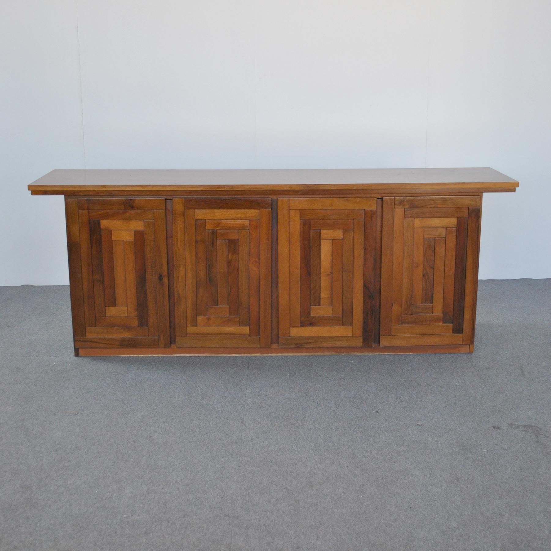 Mid-Century Modern Afra & Tobia Scarpa in the Manner Sideboard 70's