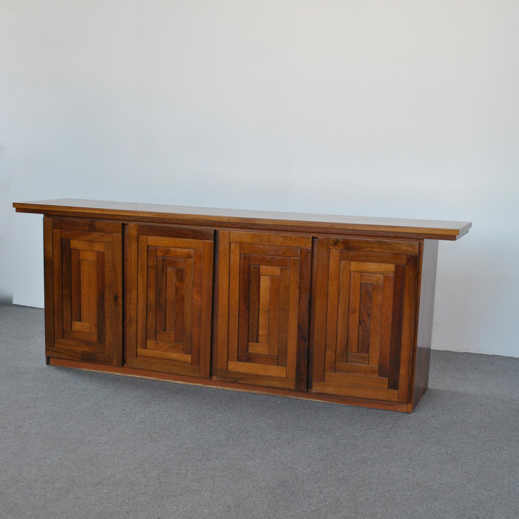 Afra & Tobia Scarpa in the Manner Sideboard 70's In Good Condition In bari, IT