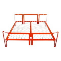 Afra Tobia Scarpa Italian Midcentury Bed from the Seventies