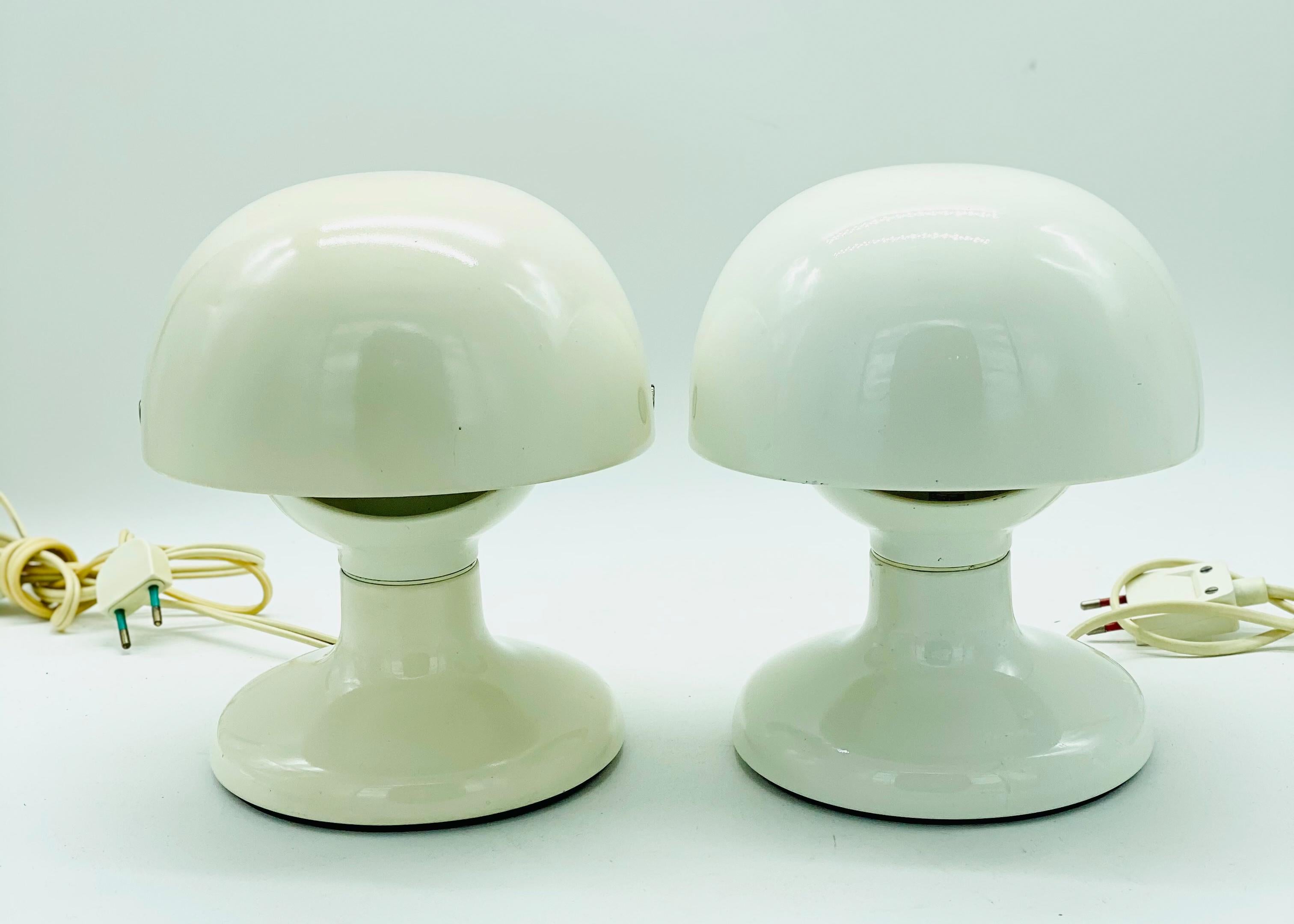 Italian Afra & Tobia Scarpa Jucker Table Lamps, Italy, 1960s