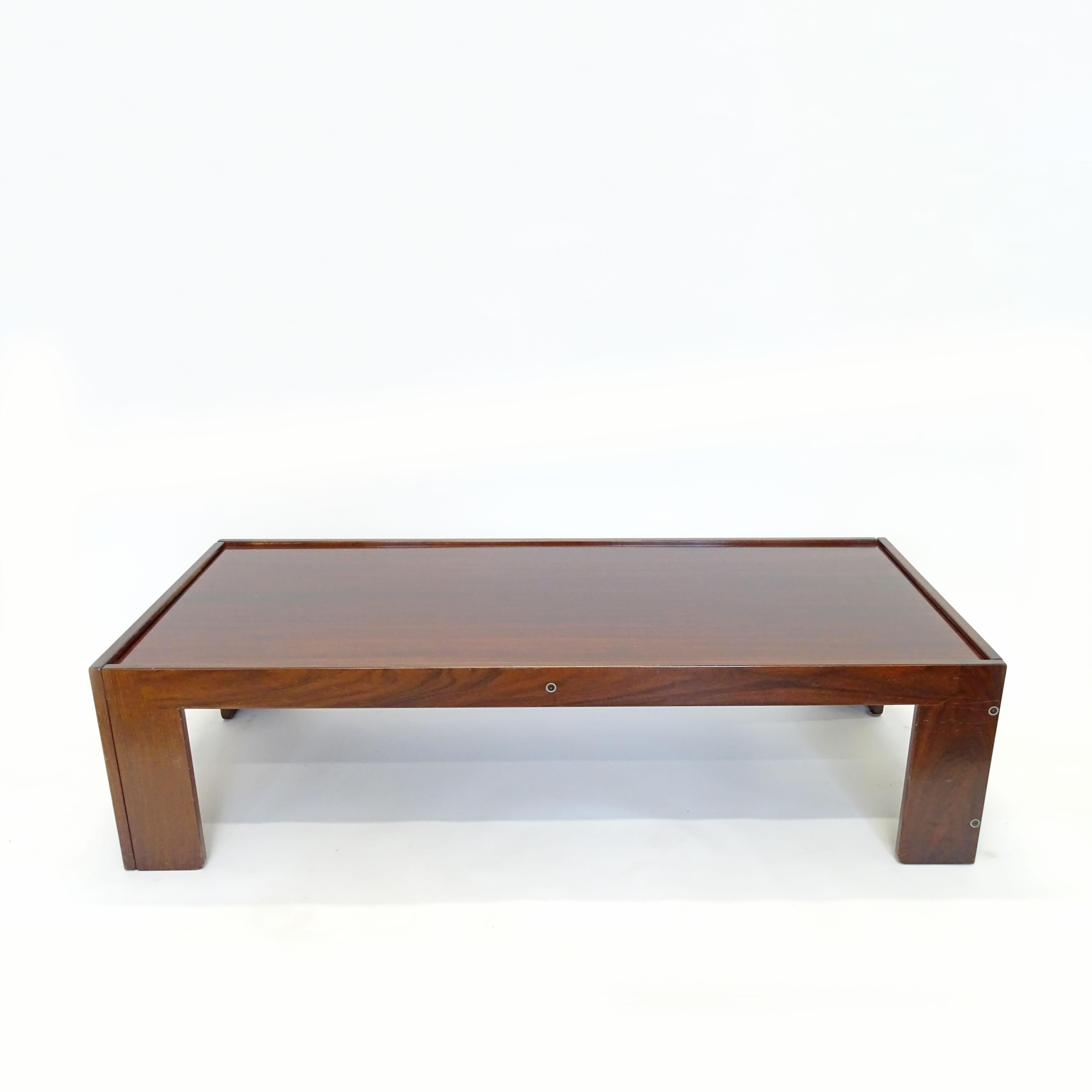 Afra & Tobia Scarpa Large Coffe Table for Cassina, Italy 1960s In Good Condition For Sale In Milan, IT