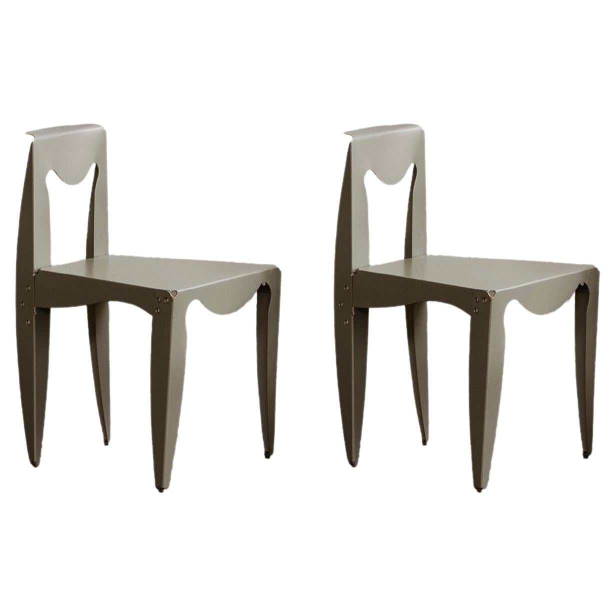Sedie da pranzo "Libertà" di Afra & Tobia Scarpa per Meritalia, 1989, Set di 2