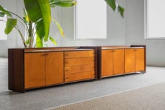 Paire de buffets « Afra Tobia » de Scarpa pour Maxalto, Italie, 1975