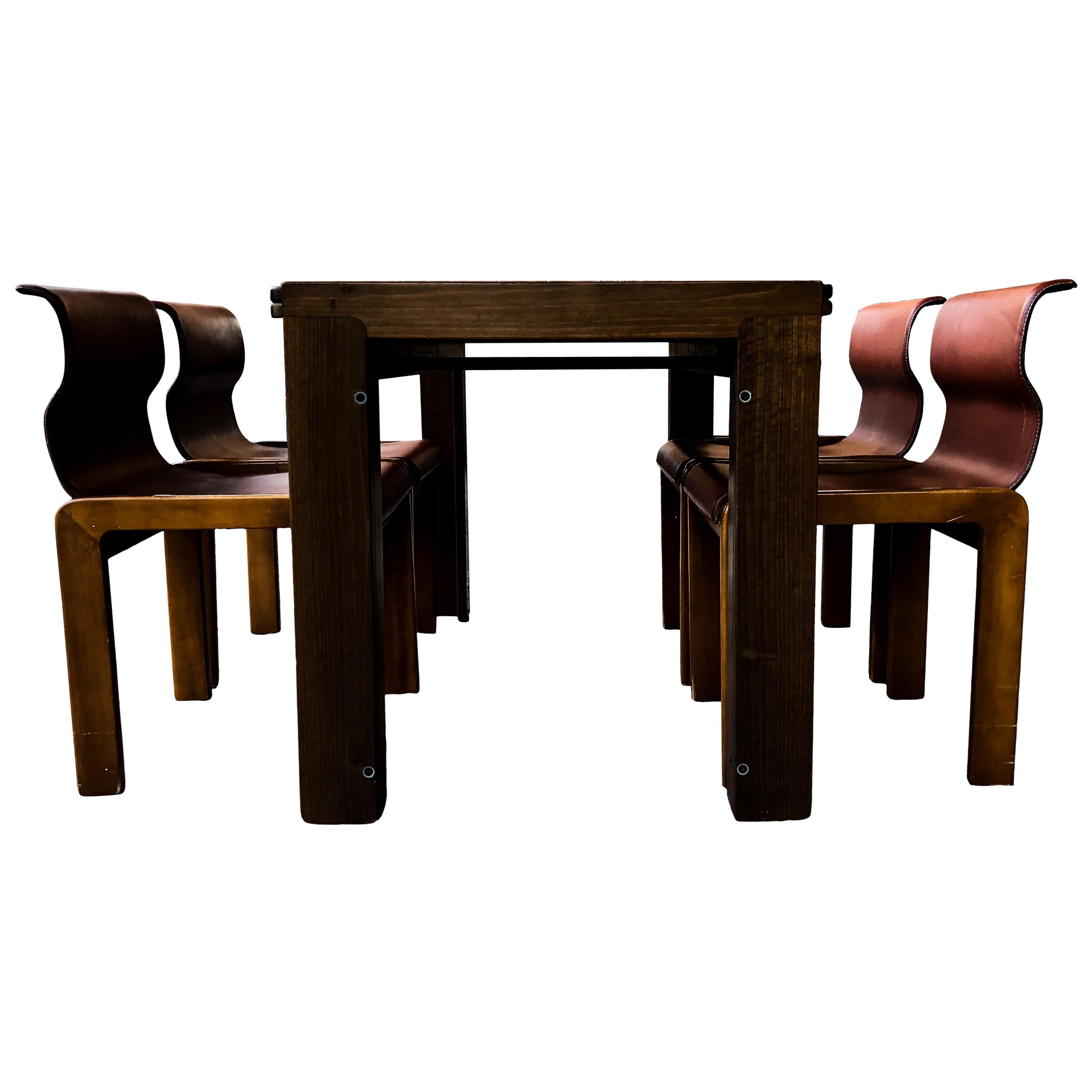 Table à manger extensible Midcentury 778 de Afra & Tobia Scarpa pour Cassina, 1967 en vente 10