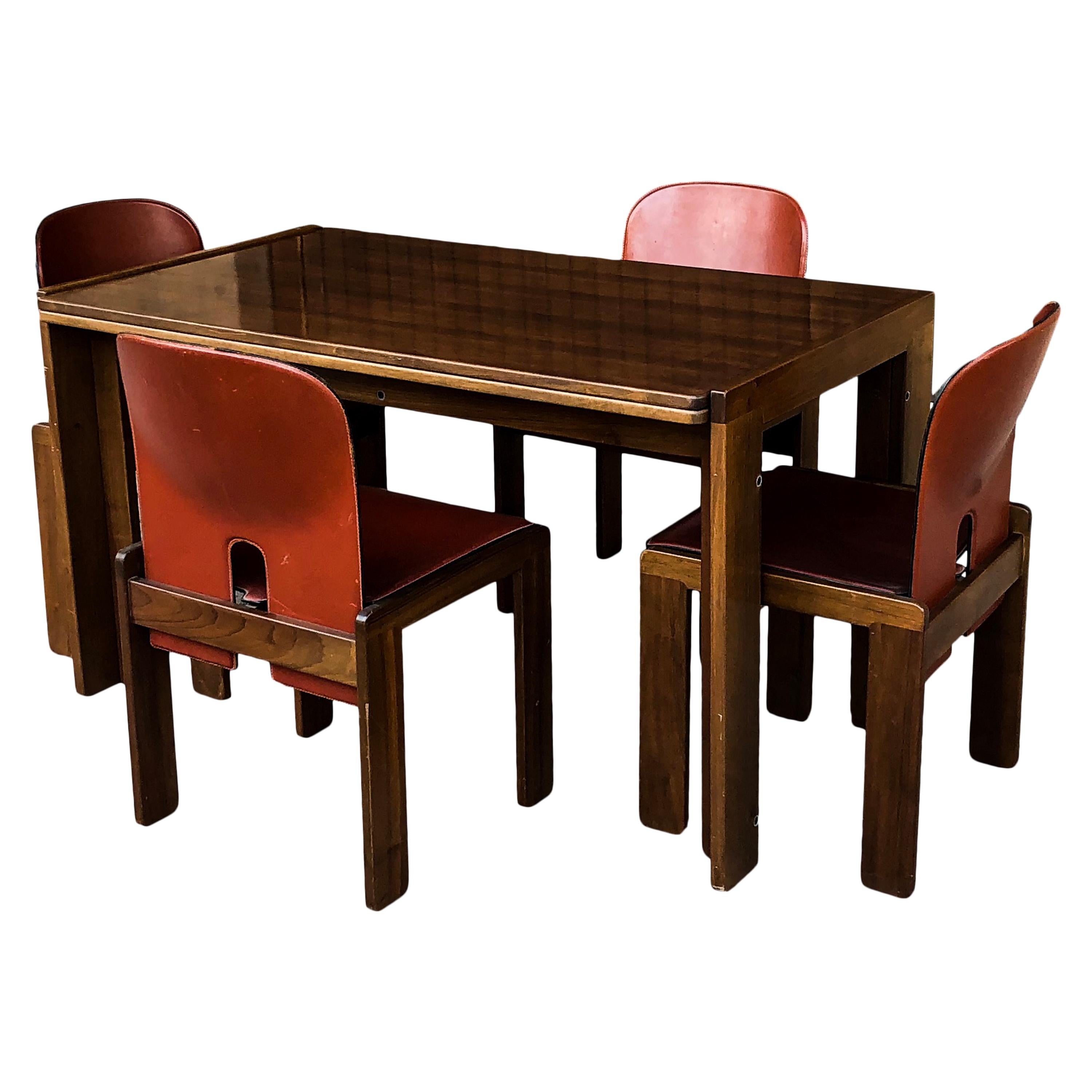 Table à manger extensible Midcentury 778 de Afra & Tobia Scarpa pour Cassina, 1967 en vente 11