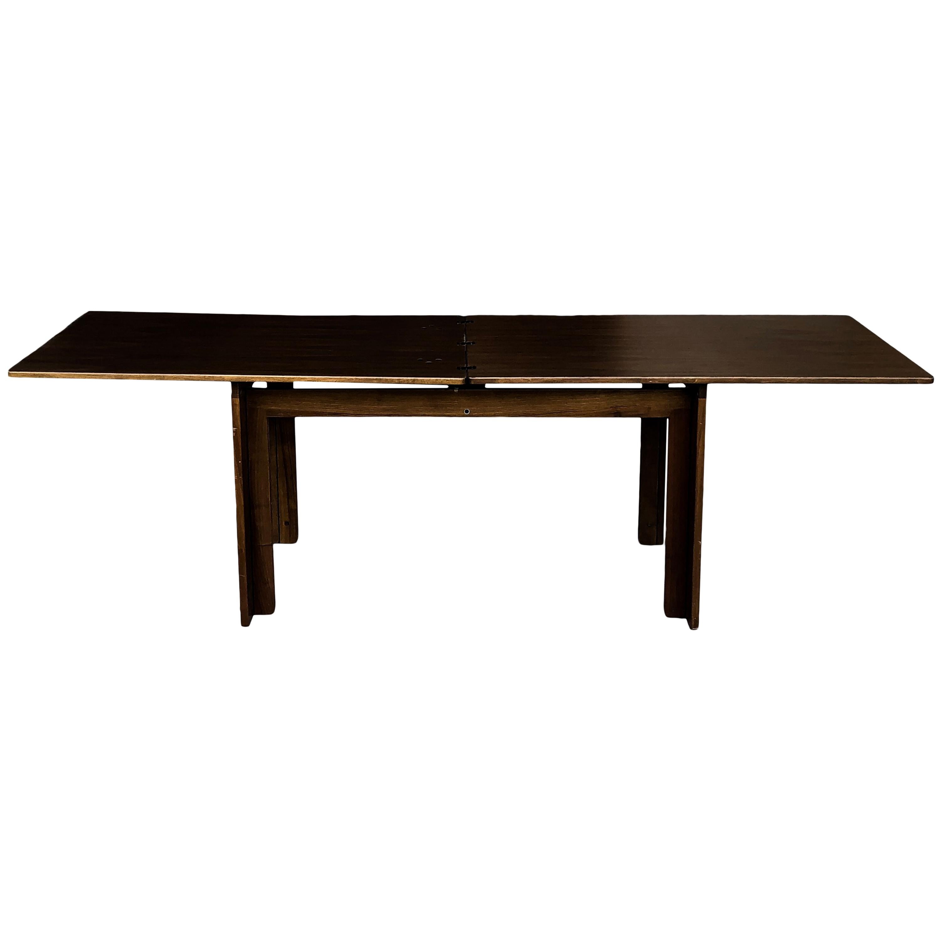 Mid-Century Modern Table à manger extensible Midcentury 778 de Afra & Tobia Scarpa pour Cassina, 1967 en vente