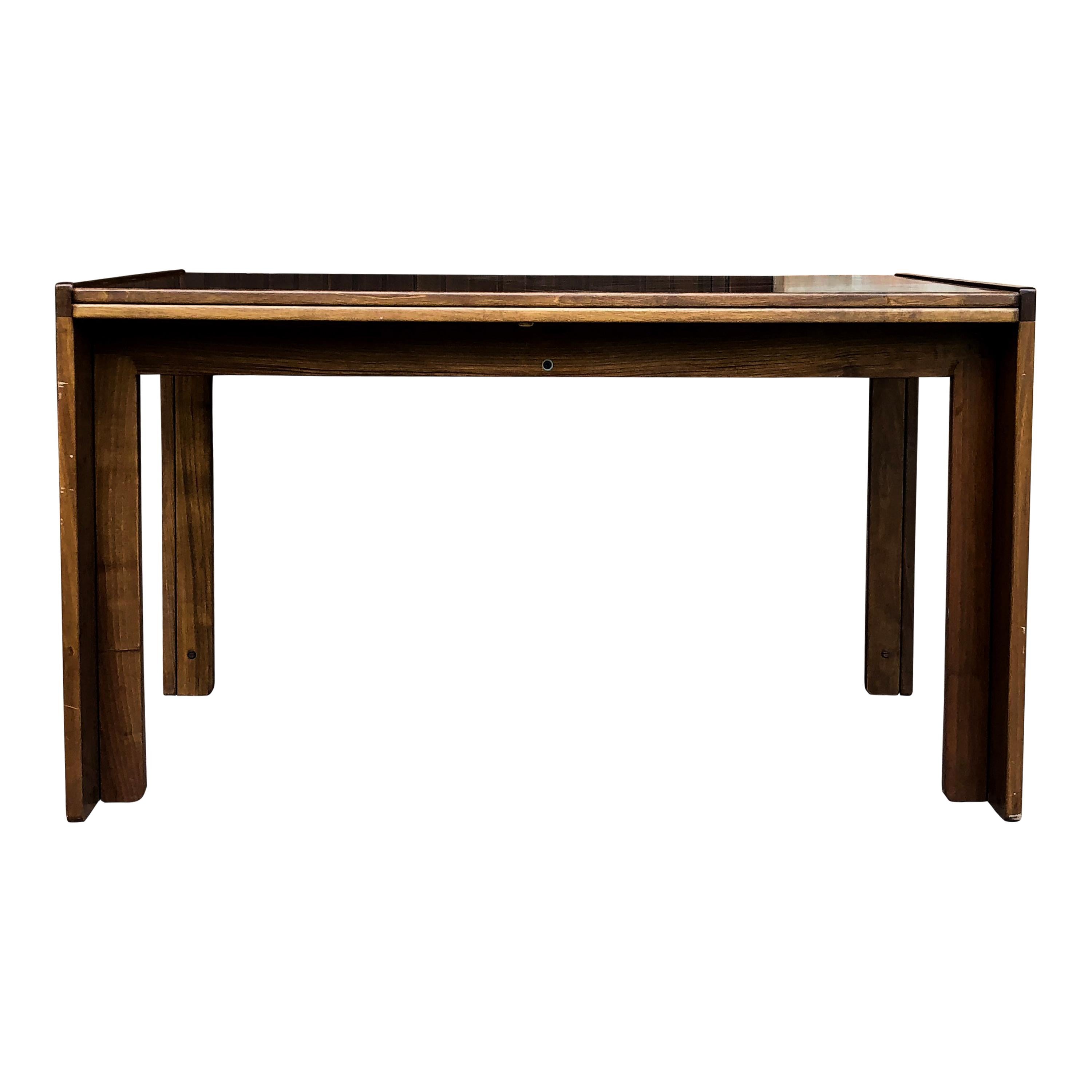 Milieu du XXe siècle Table à manger extensible Midcentury 778 de Afra & Tobia Scarpa pour Cassina, 1967 en vente