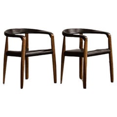 Afra & Tobia Scarpa "Miss" Dining Chair for Molteni, 1986, Set of 2