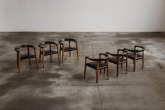 Afra & Tobia Scarpa "Miss" Dining Chair for Molteni, 1986, Set of 6