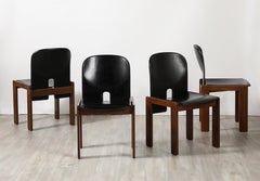 Afra & Tobia Scarpa Model '121' Set of Four Dining Chairs for Cassina, 1965