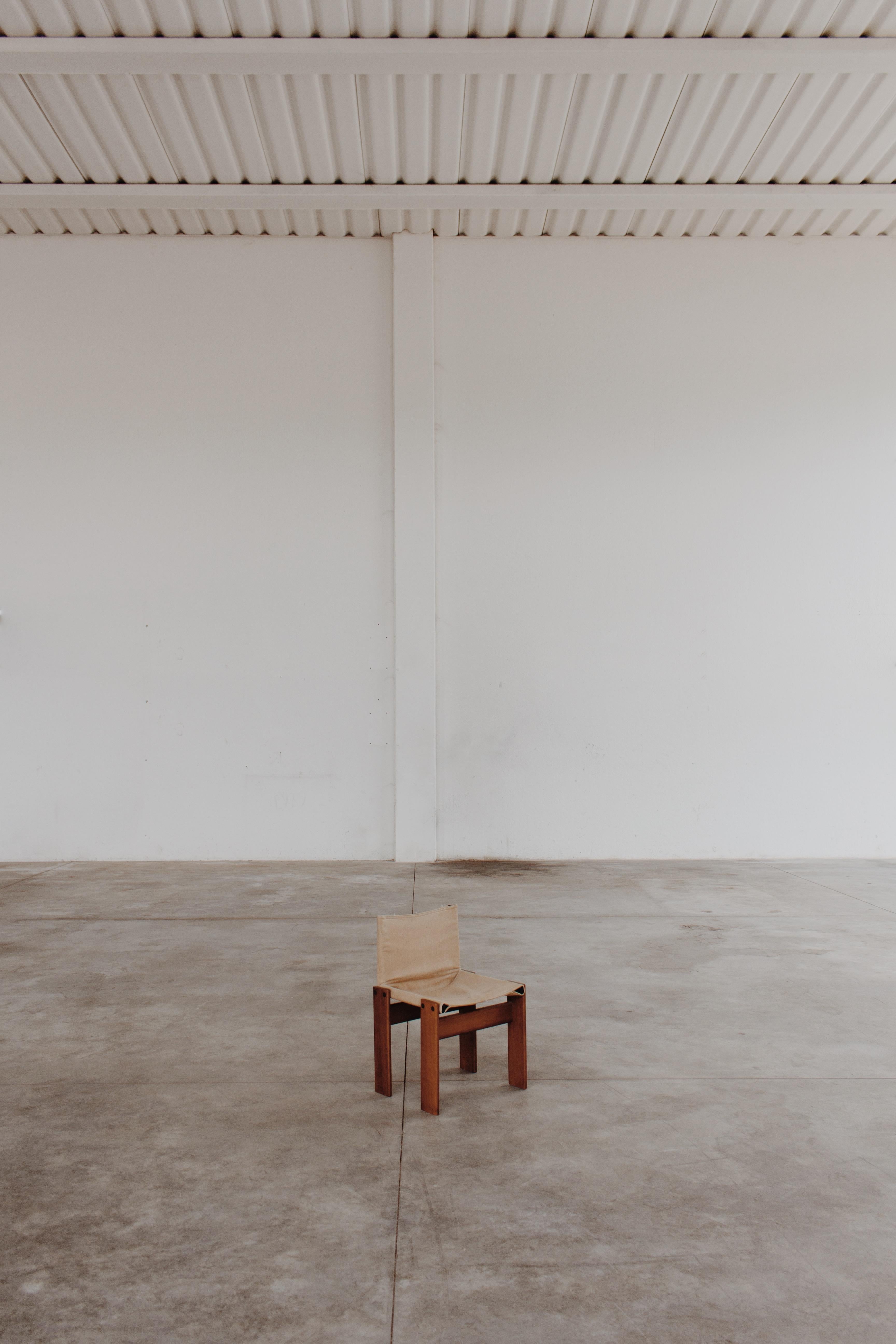 Afra & Tobia Scarpa „Monk“-Stühle für Molteni, 1974, Set von 10 Stühlen im Angebot 9