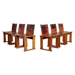 Afra 
Tobia Scarpa "Monk" Dining Chairs